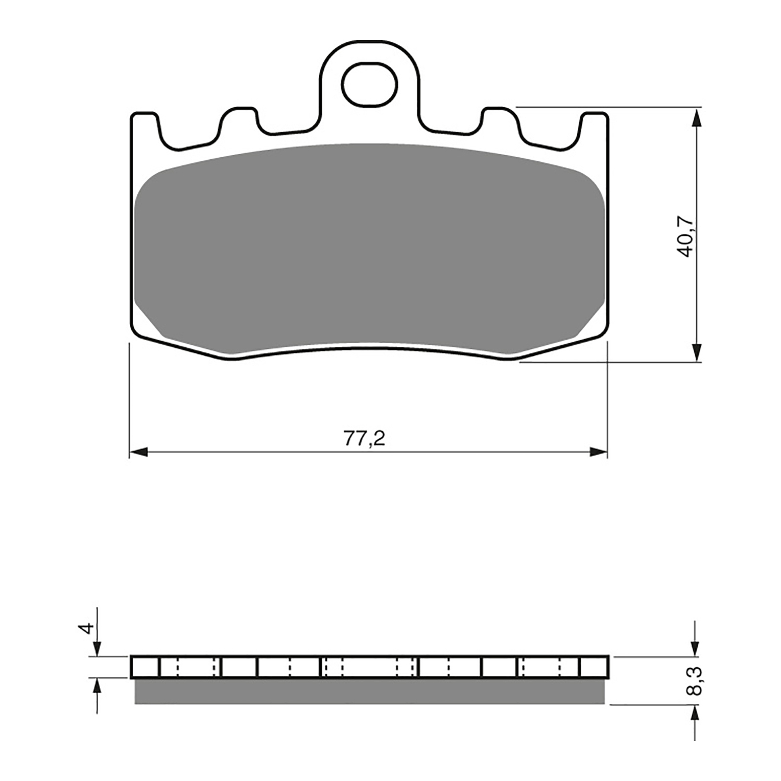 GOLDfren Brake Pads - S3 Sintered Sports