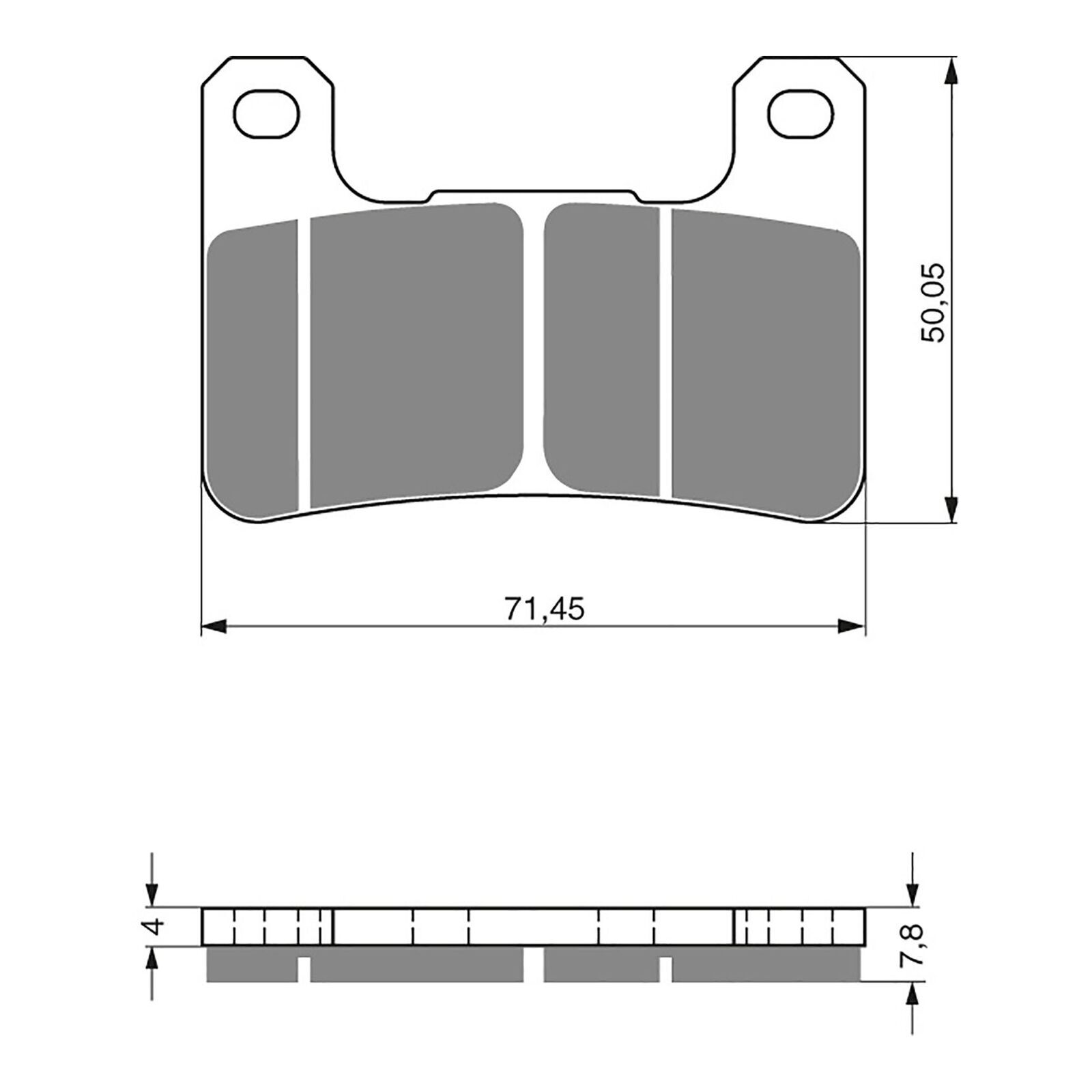 GOLDfren Brake Pads - S33 Sintered Racing