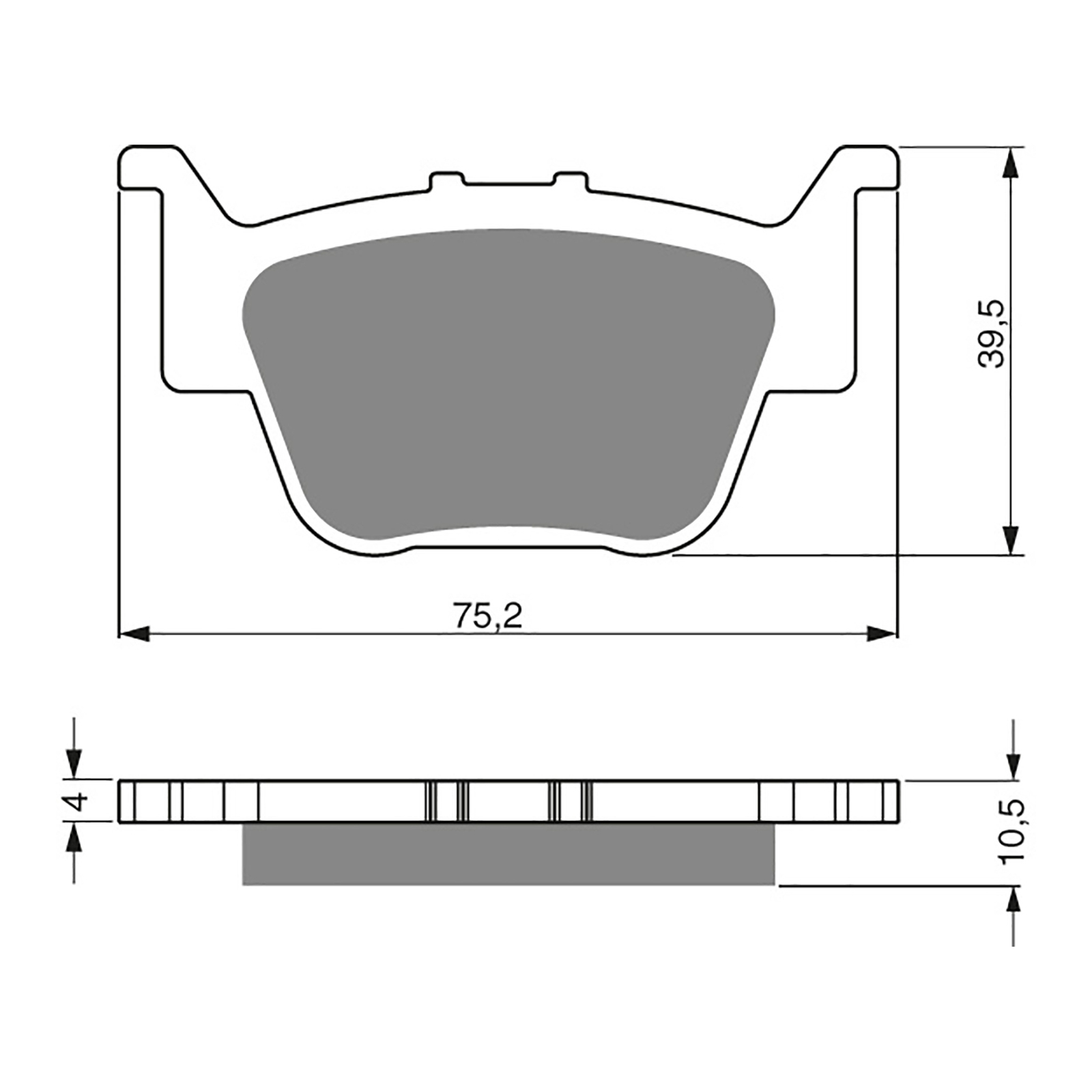 GOLDfren Brake Pads - K5 Off-Road Racing