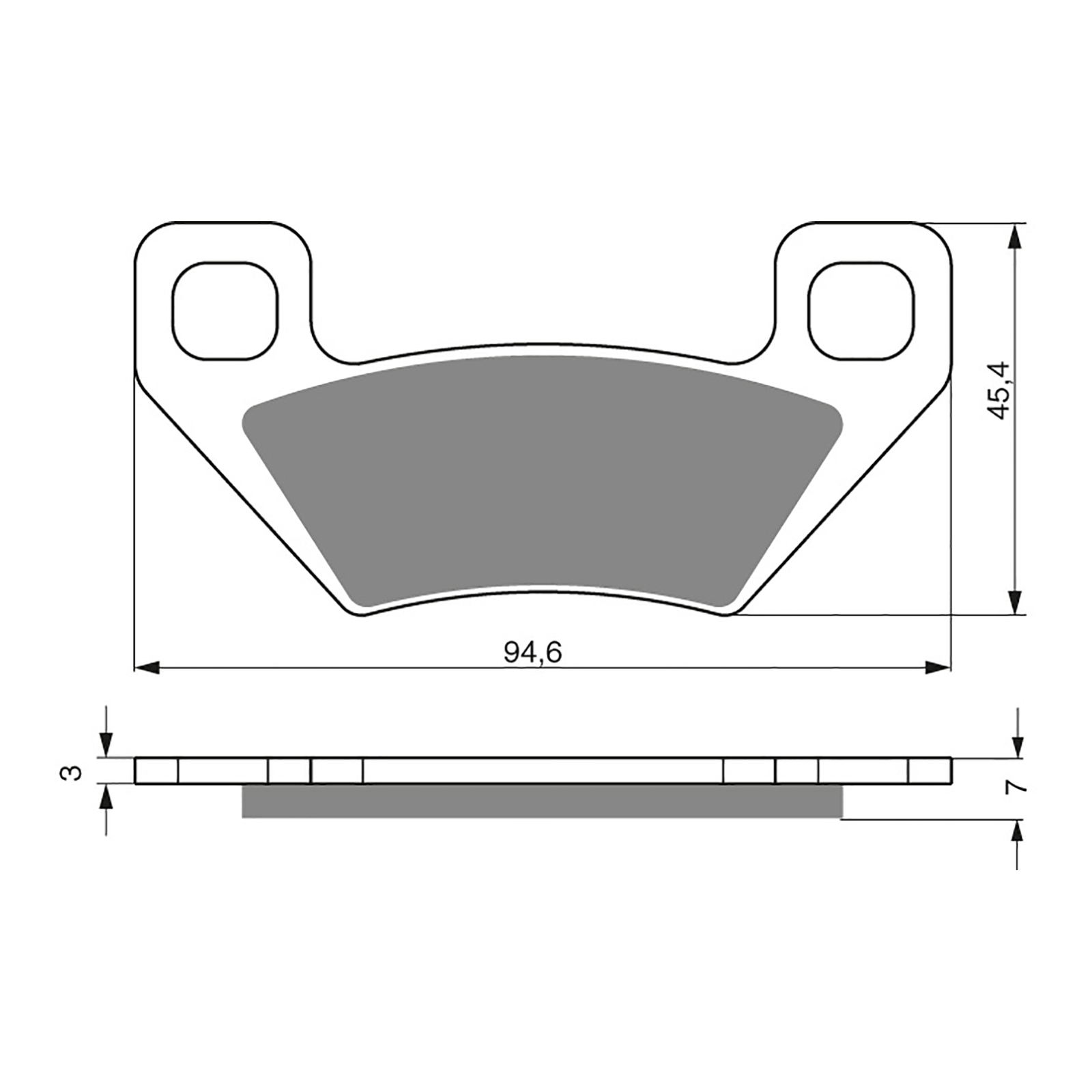 GOLDfren Brake Pads - K5 Off-Road Racing