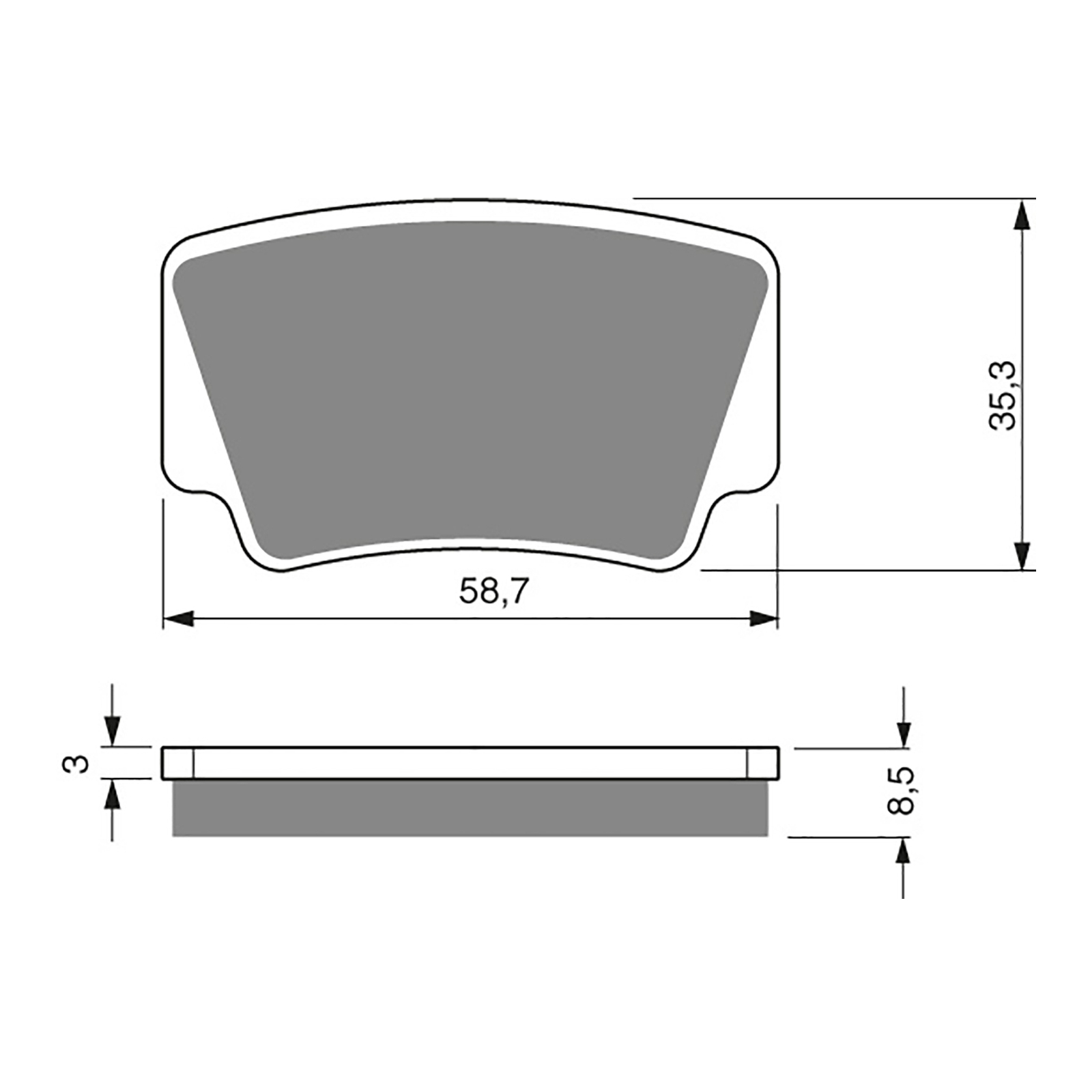 GOLDfren Brake Pads - K5 Off-Road Racing