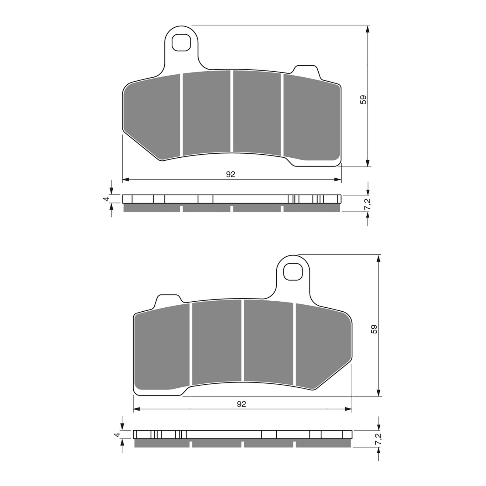 GOLDfren Brake Pads - S3 Sintered Sports