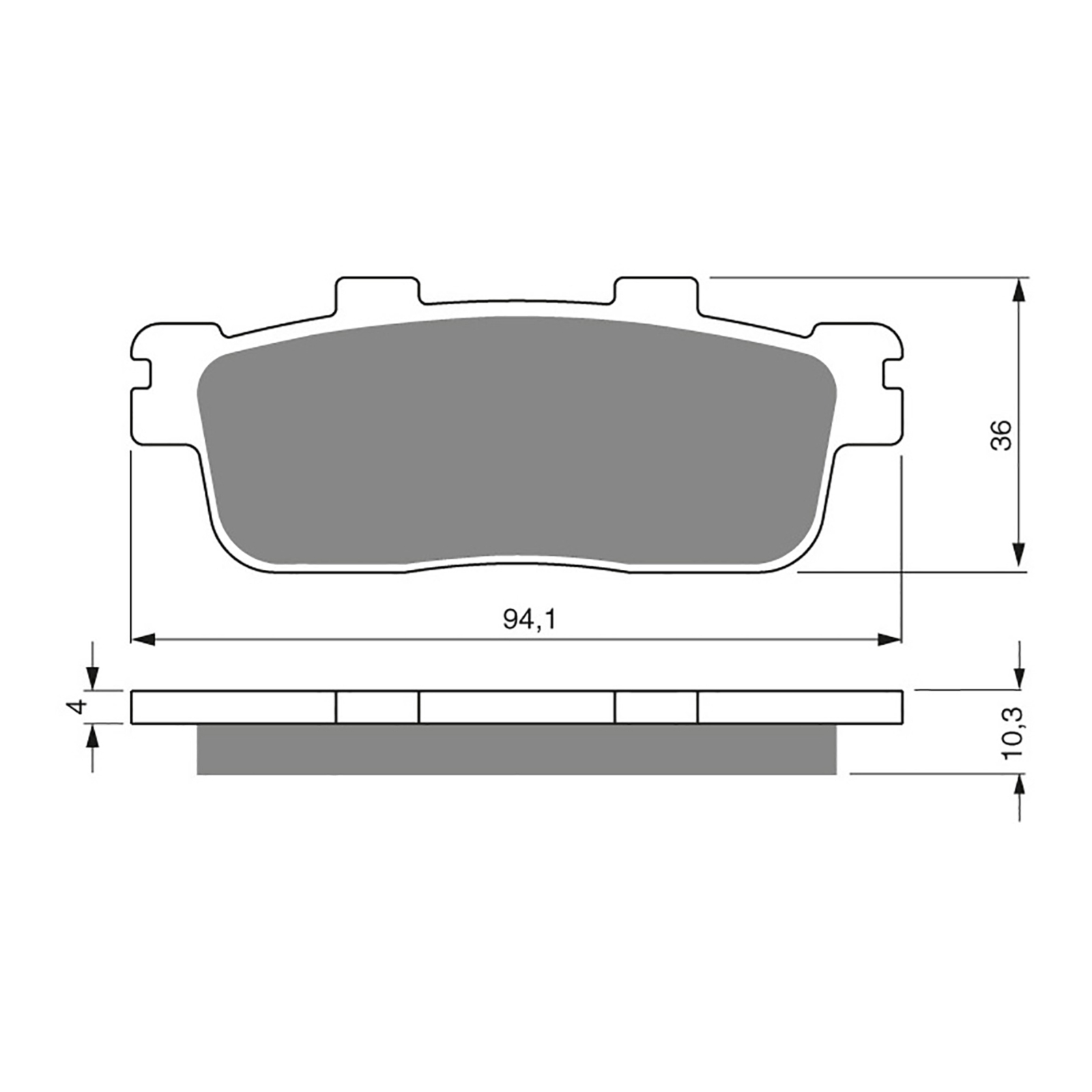 GOLDfren Brake Pads - S3 Sintered Sports