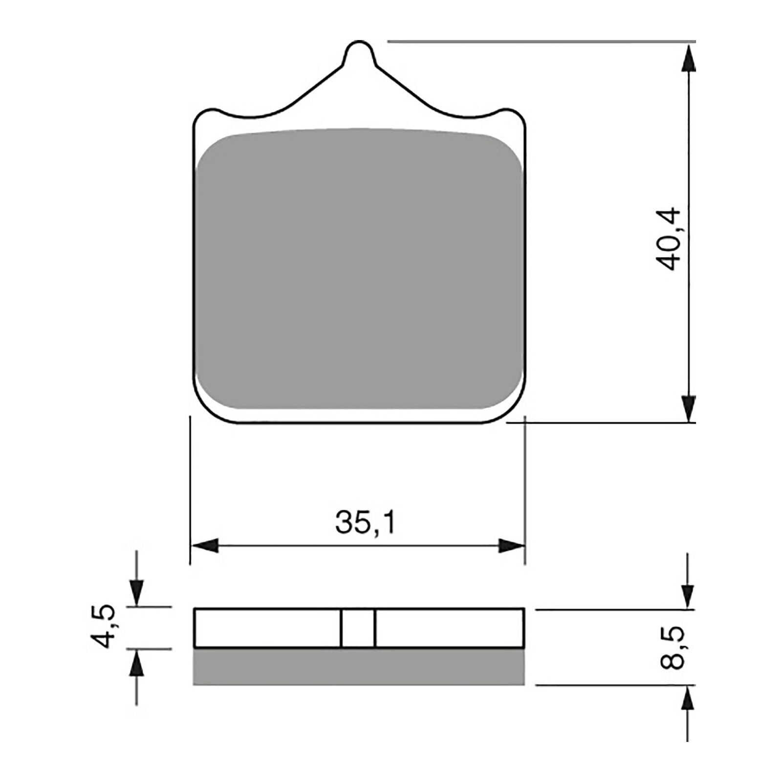 GOLDfren Brake Pads - S33 Sintered Racing