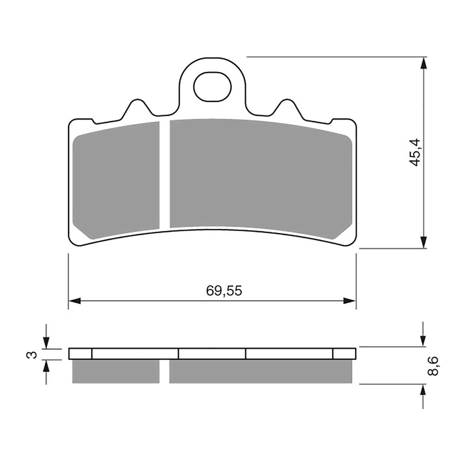 GOLDfren Brake Pads - S3 Sintered Sports