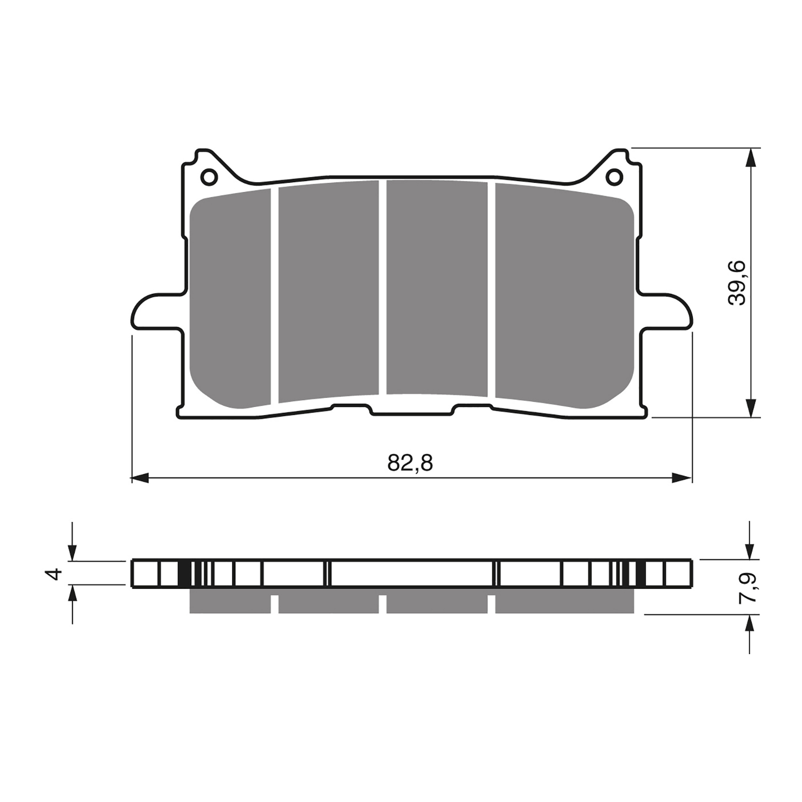 GOLDfren Brake Pads - K5 Off-Road Racing