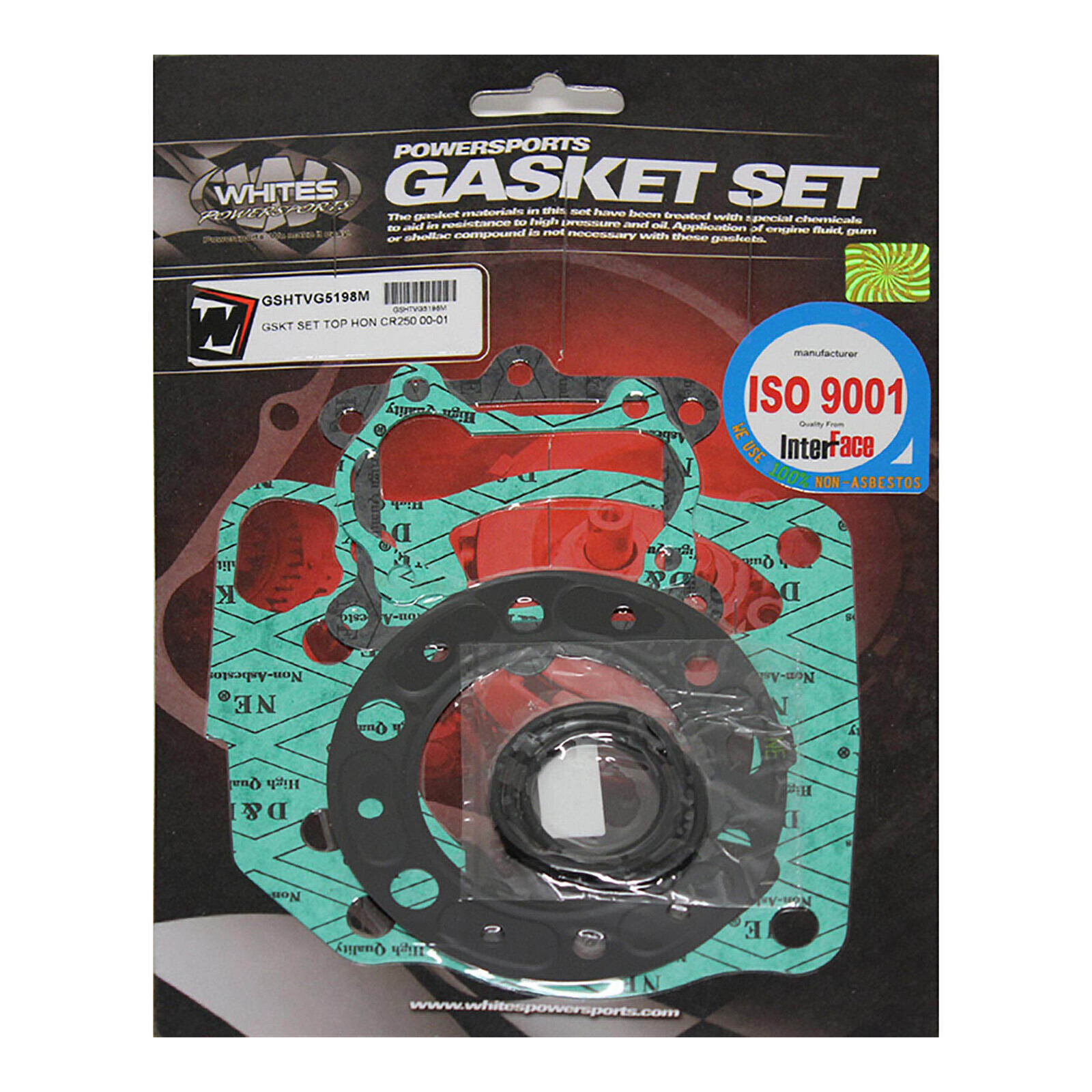 Whites Gasket Set - Top Honda CR250 '00-'01