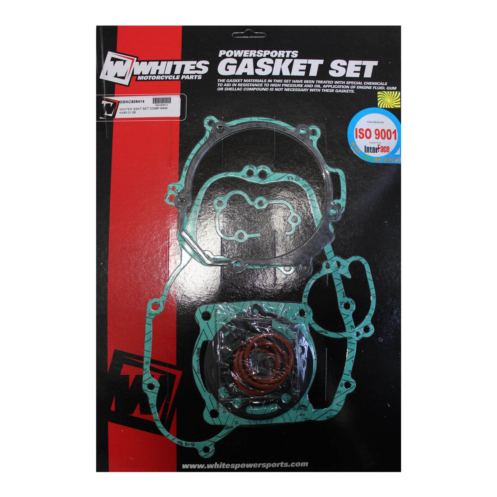 Whites Complete Gasket Set Kawasaki KX85 '01-'06