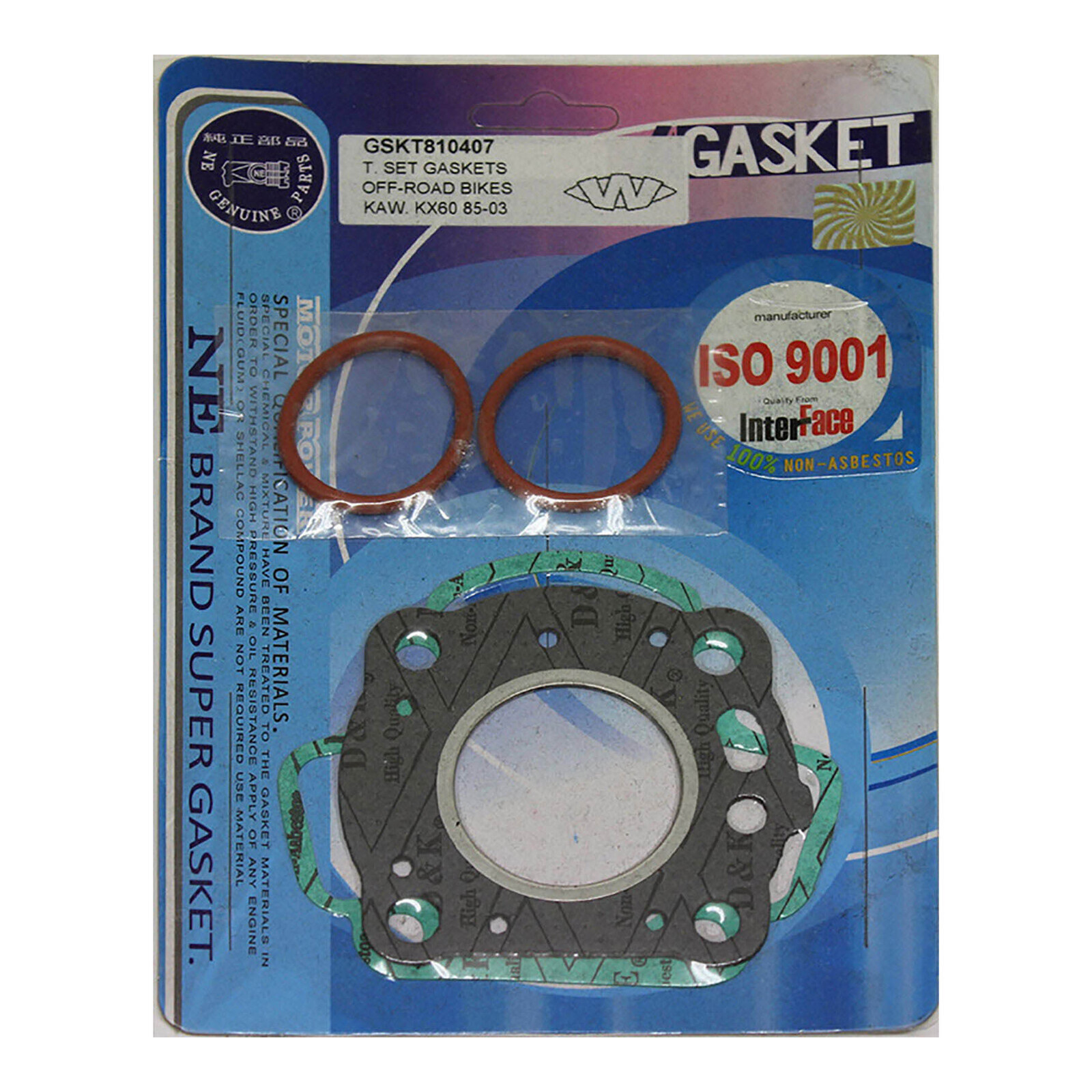 Whites Gasket Set - Top Kawasaki KX60 '85-'03