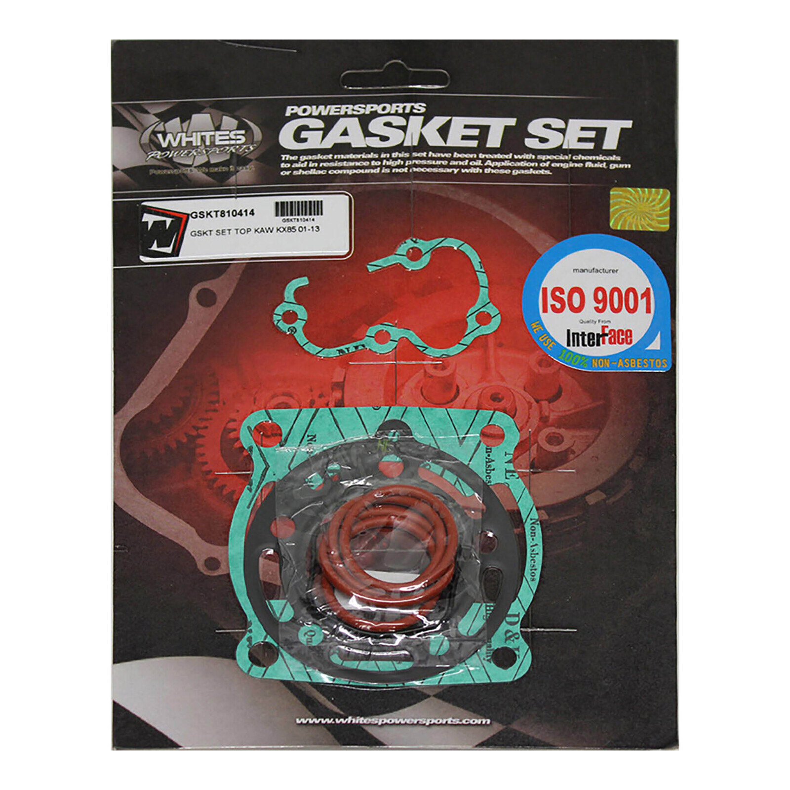 Whites Gasket Set - Top Kawasaki KX85 '01-'13