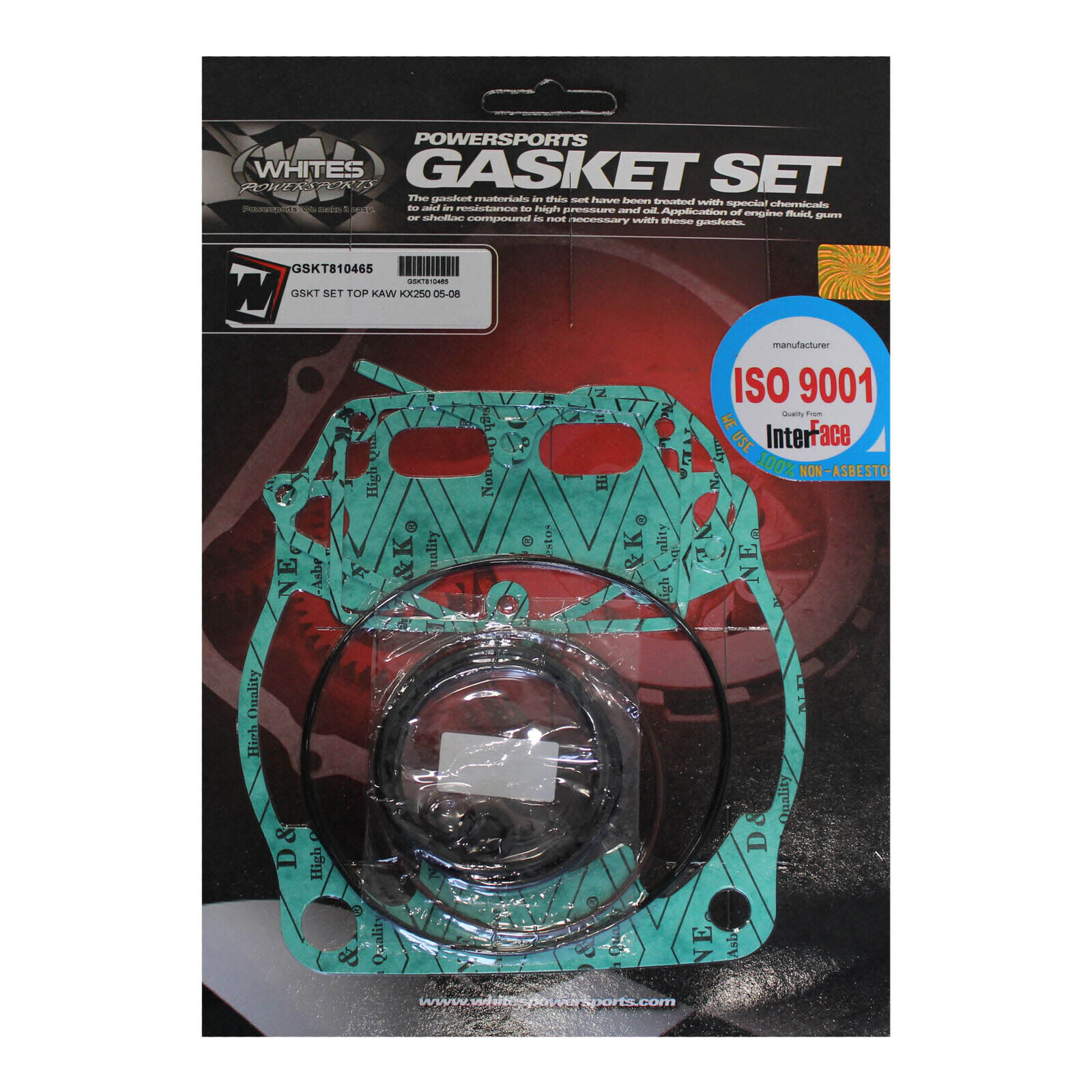 Whites Gasket Set - Top Kawasaki KX250 '05-'08