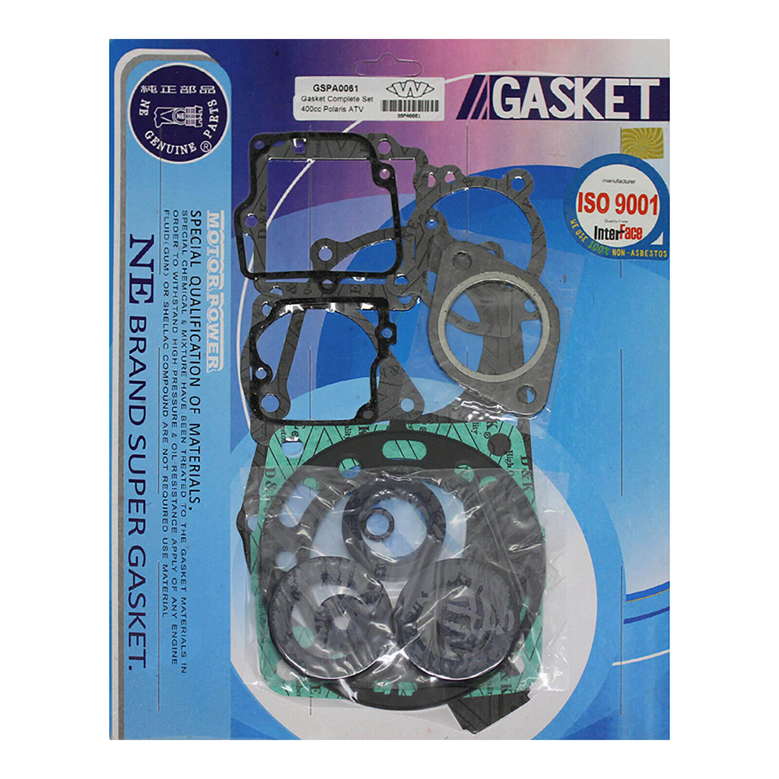 Whites Complete Gasket Set Polaris 400cc