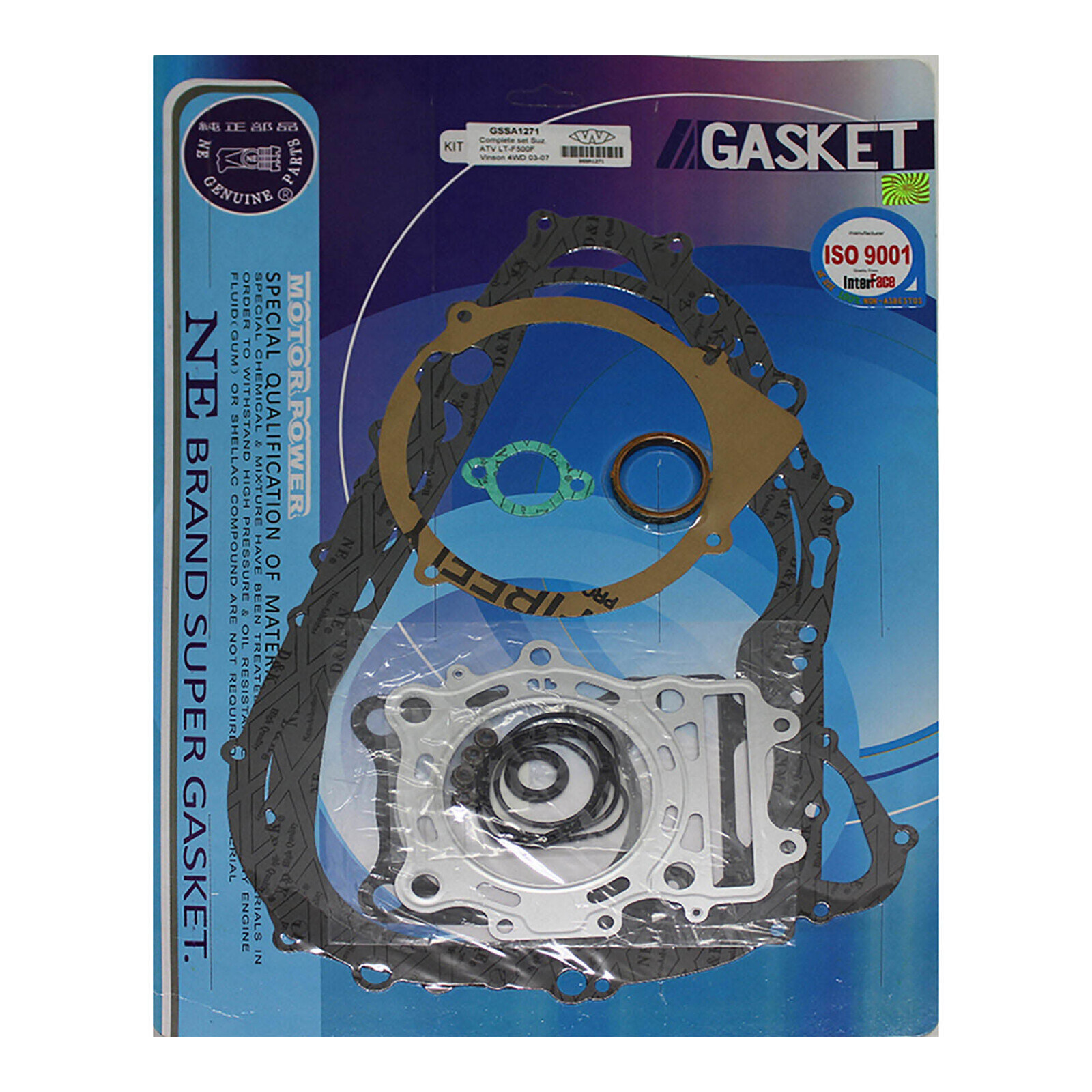 Whites Complete Gasket Set Suzuki LT-F500F Vinson 4WD '98-'07