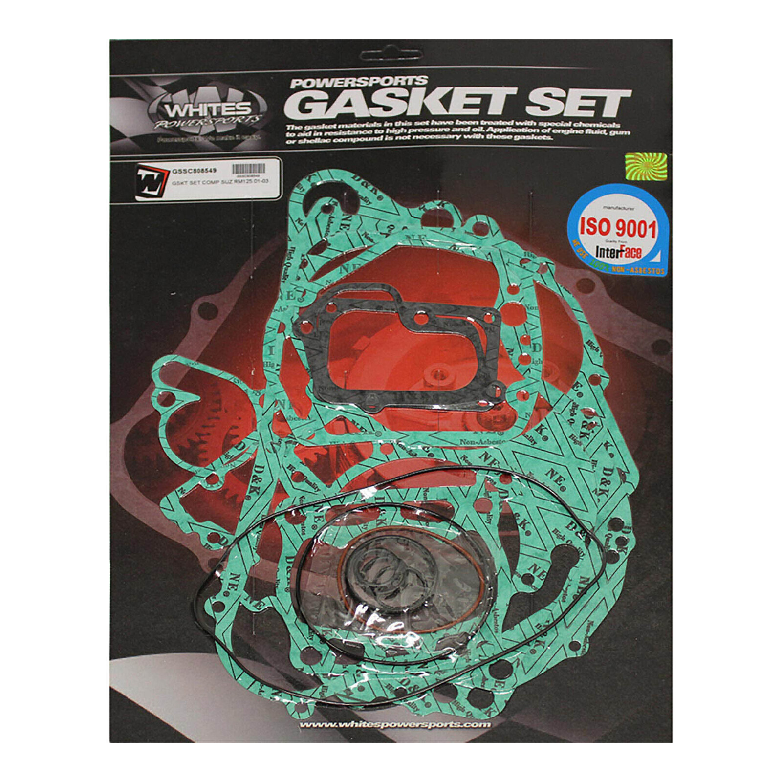 Whites Complete Gasket Set Suzuki RM125 '01-'03