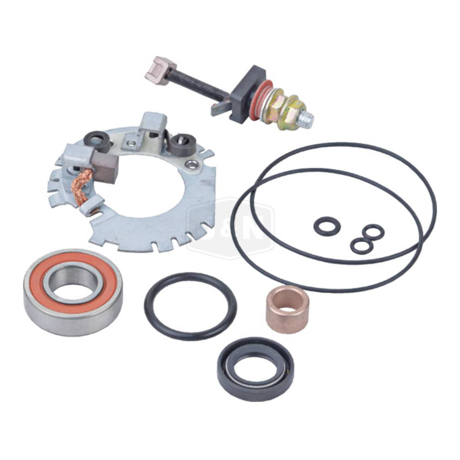 J&N Starter Motor Brush Kit (414-52014) (AHSMU9177)