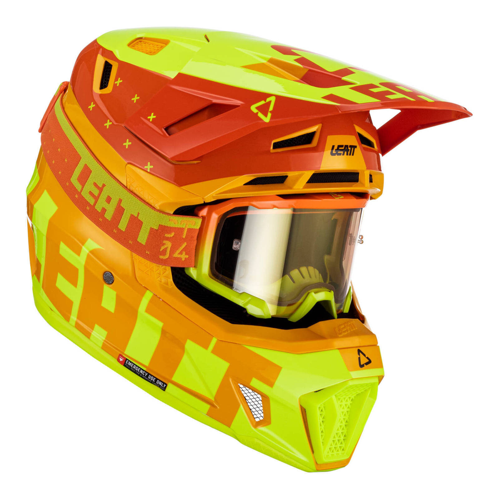 Leatt 7.5 Helmet Kit - Citrus (XS)