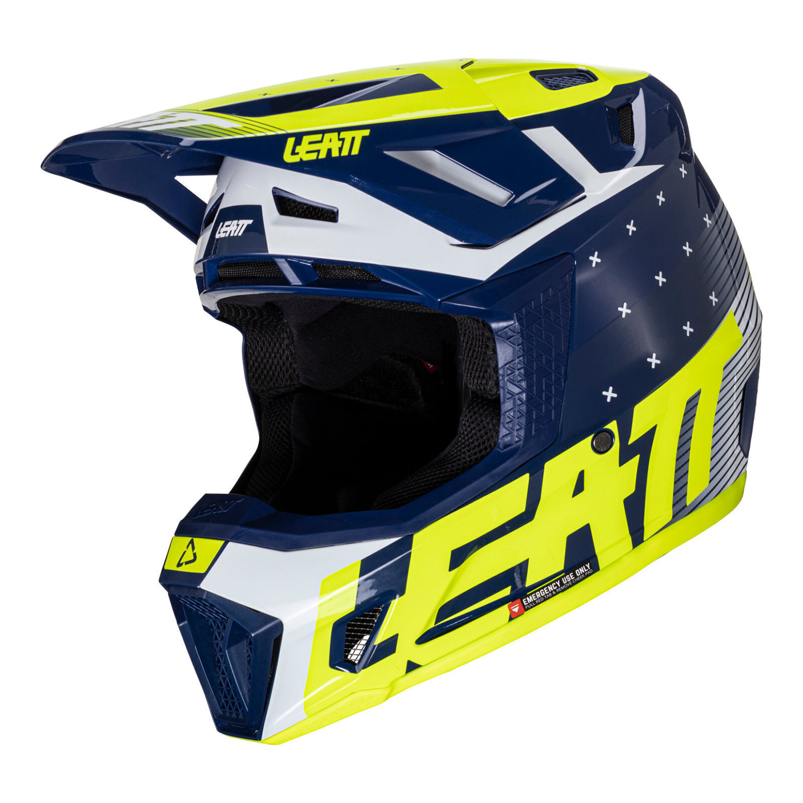 Leatt Helmet Kit Moto 7.5 V24 - Blue (2XL)