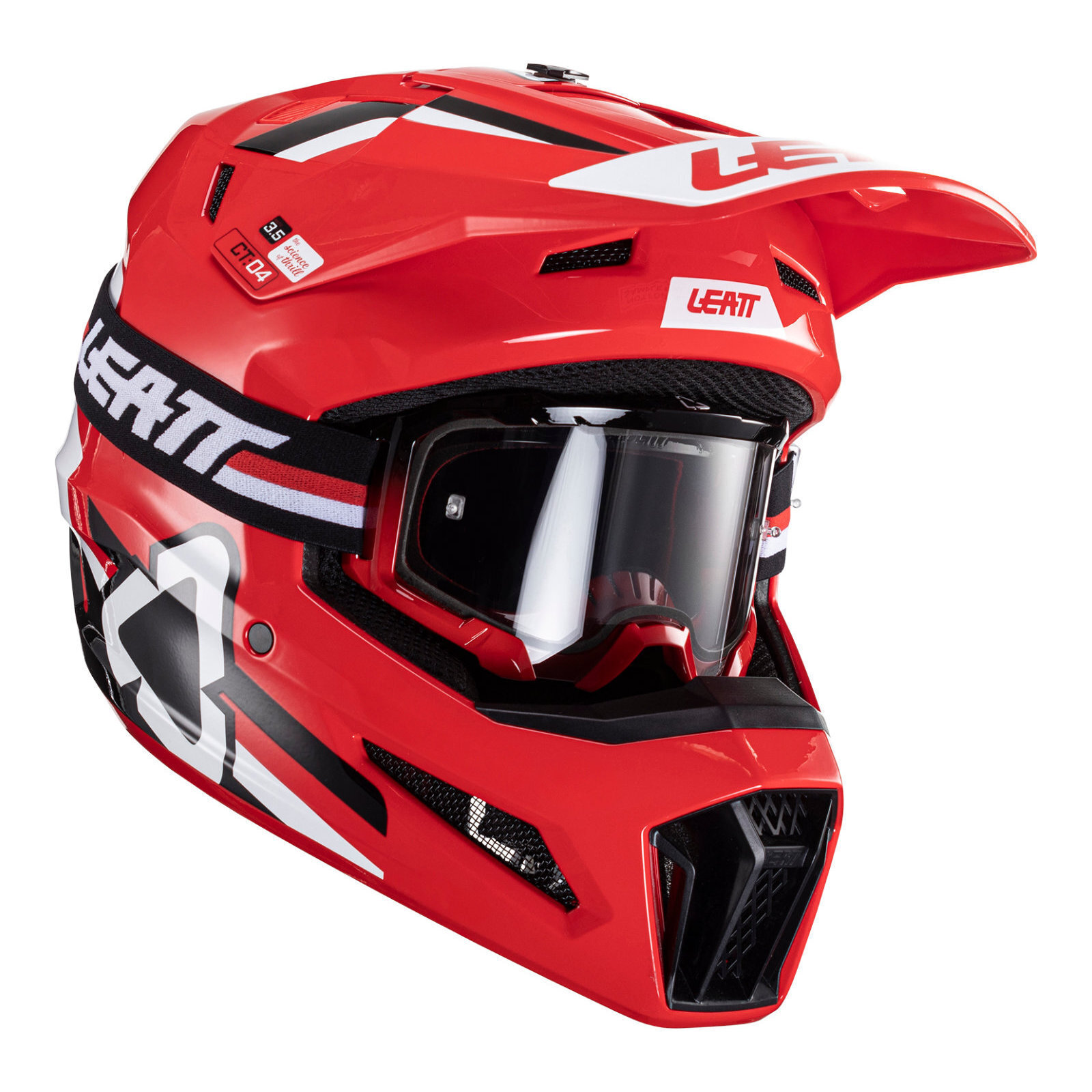 Leatt Helmet Kit Moto 3.5 V24 - Red (2XL)