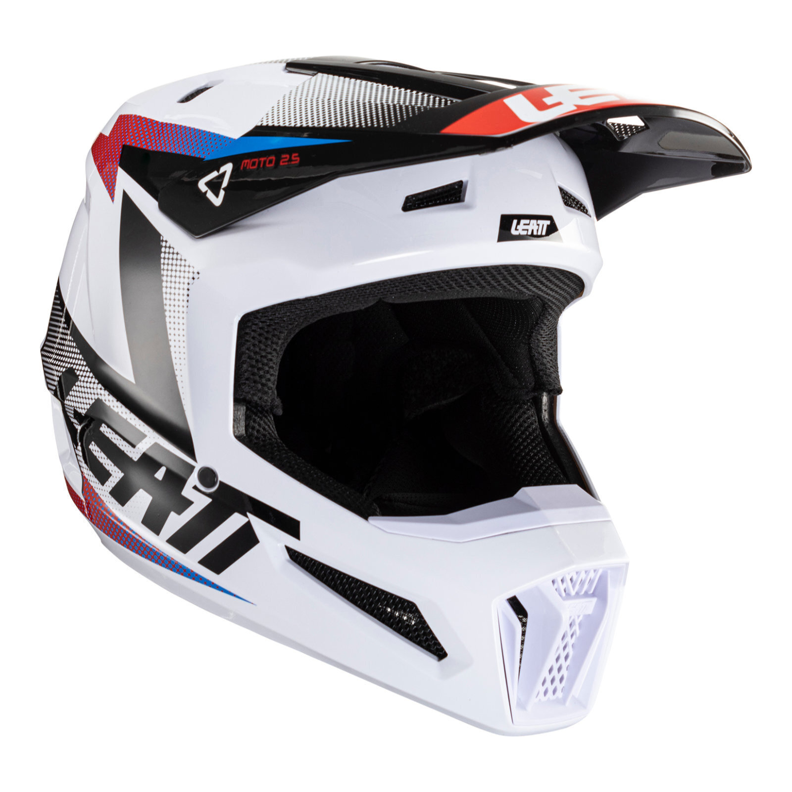 Leatt Helmet Kit Moto 2.5 V24 - Black / White (2XL)