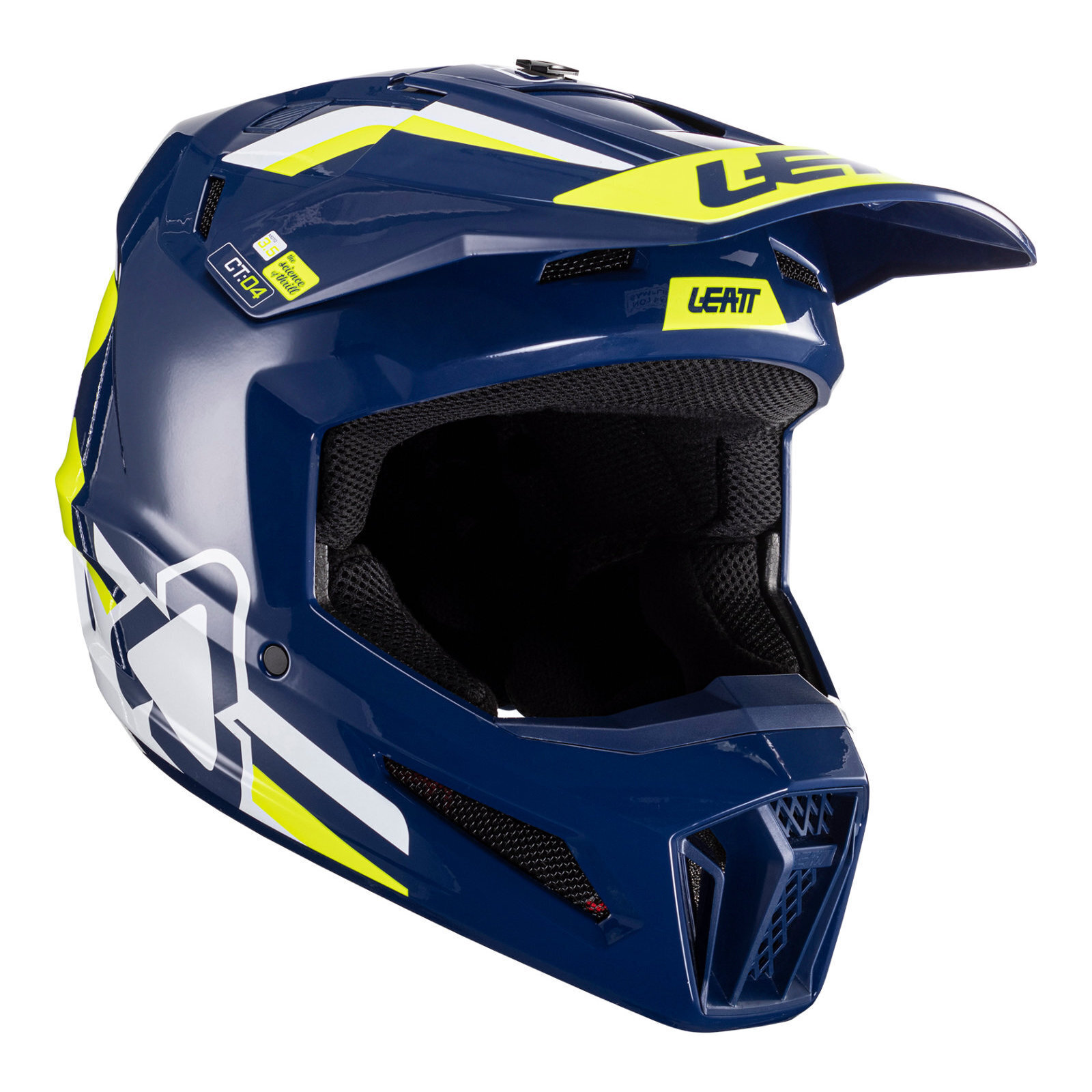 Leatt Helmet Moto 3.5 Jnr V24 - Blue (Youth M)