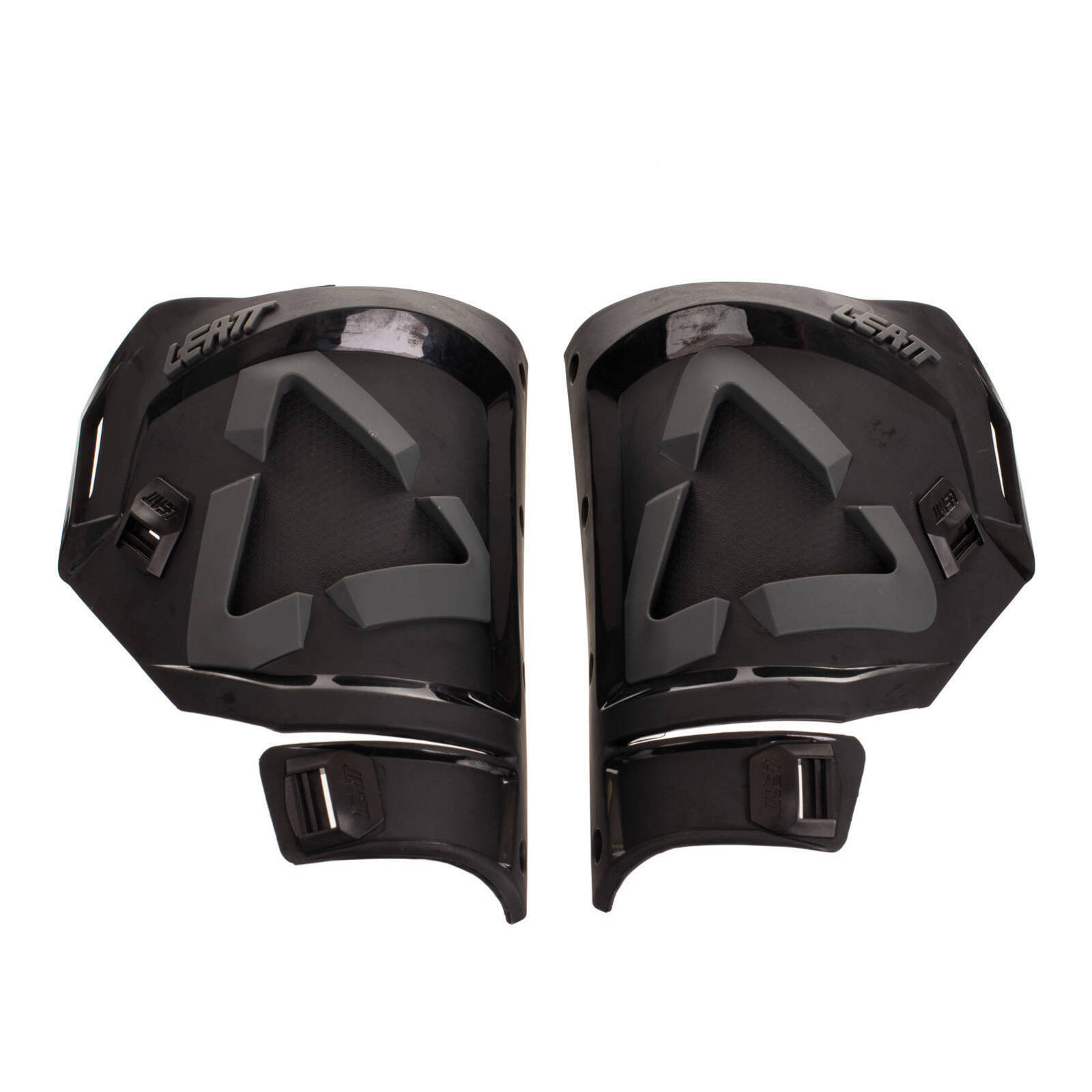 Leatt 5.5 Boot Shin Plate Kit - Black  Pair (US10/11)