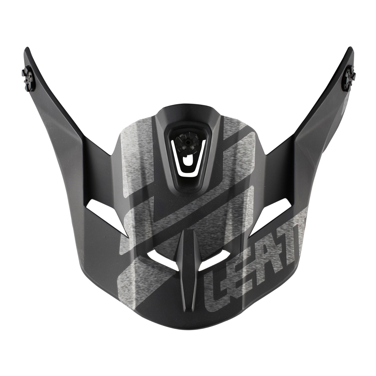 Leatt GPX 4.5 Helmet Peak V24 - Black / Brushed (XS/S)