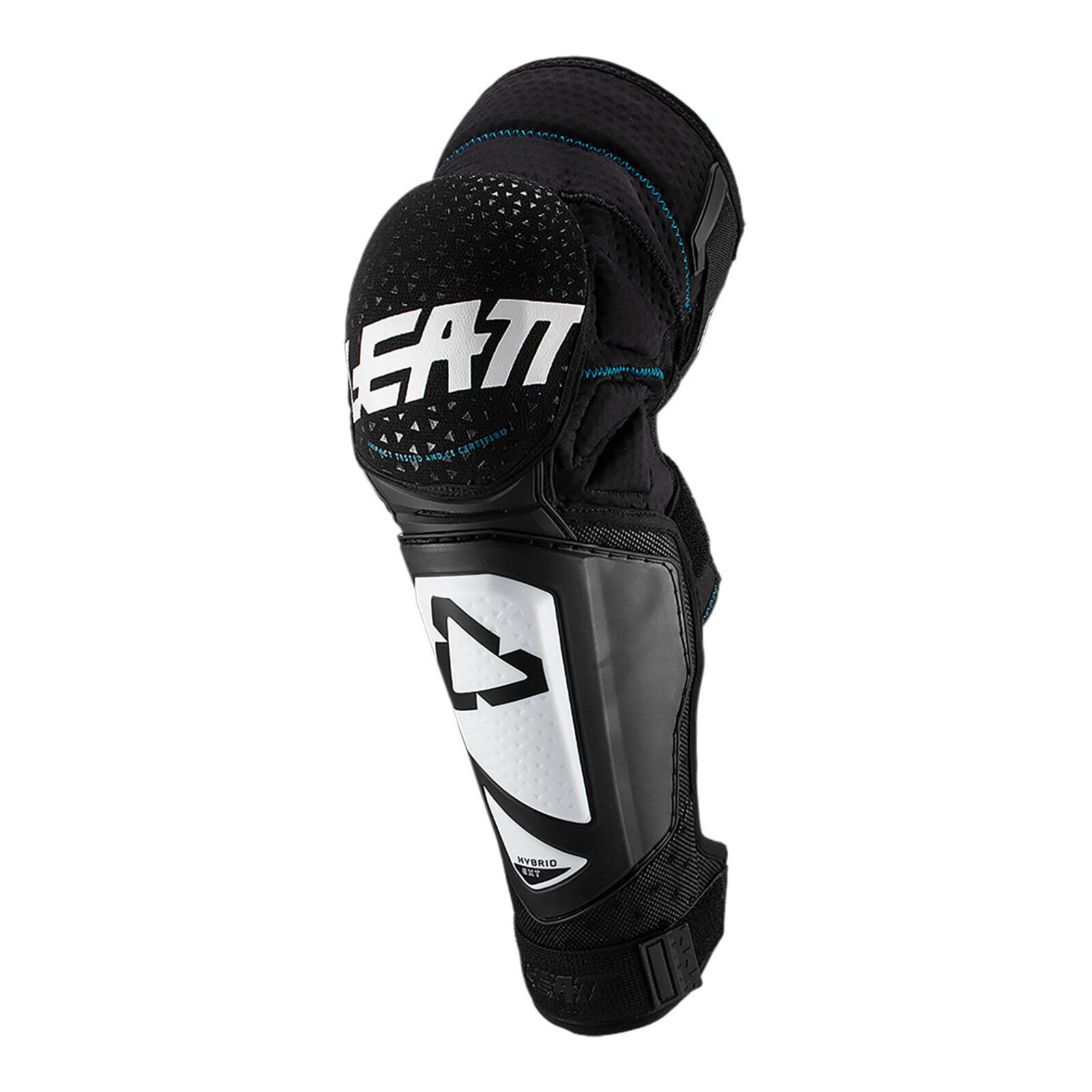 Leatt 3DF Hybrid EXT Knee & Shin Guard - White / Black (2XL)