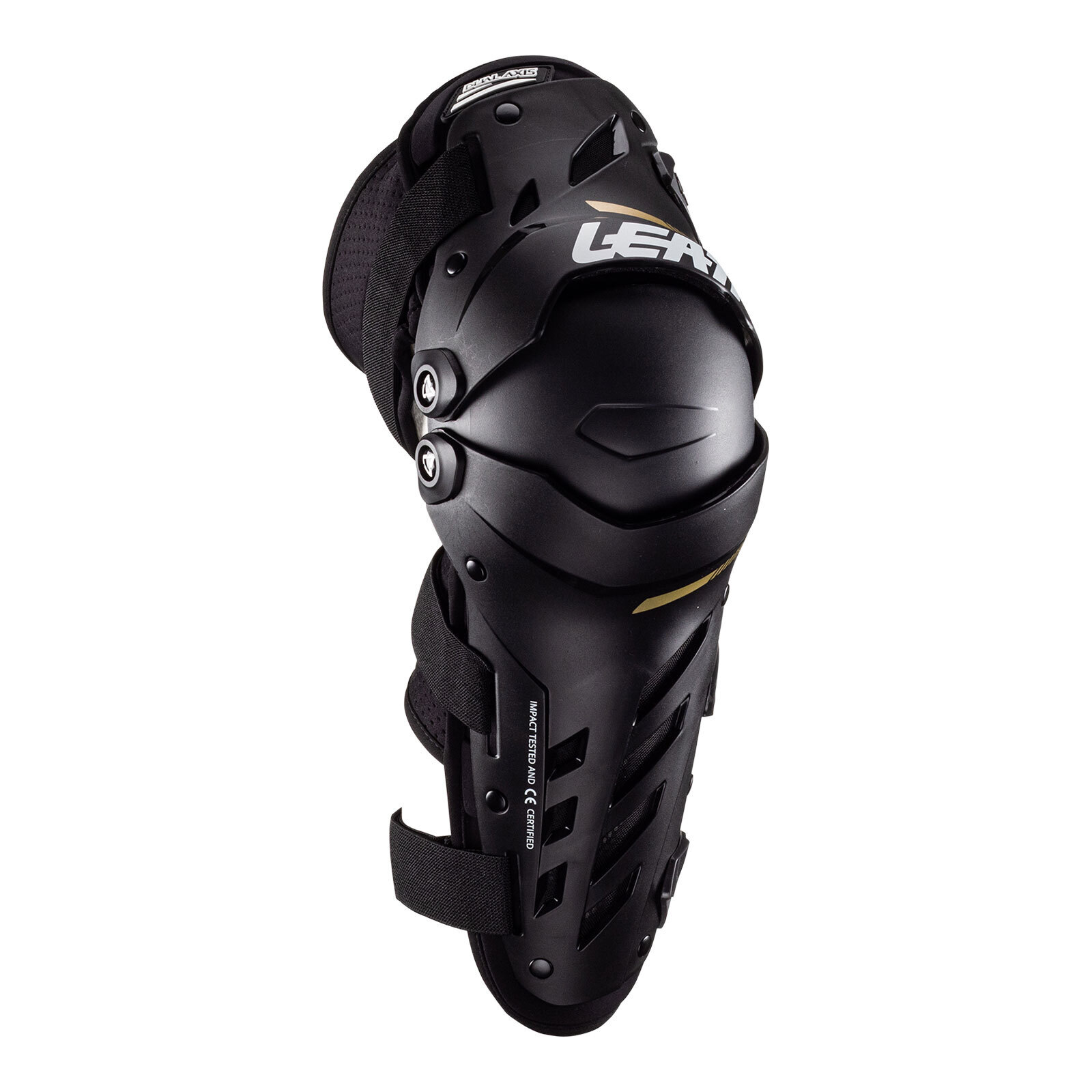 LEATT KNEE & SHIN GUARD DUAL AXIS BLK XXL