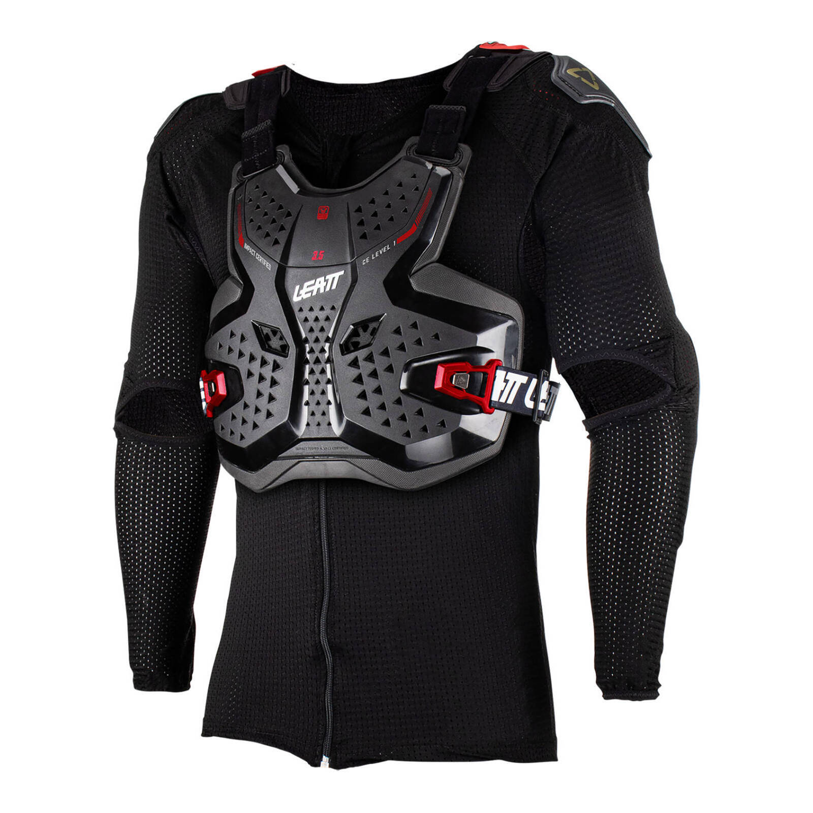 Leatt 3.5 Junior Body Protector - Black / Red (L/XL/147-159cm)