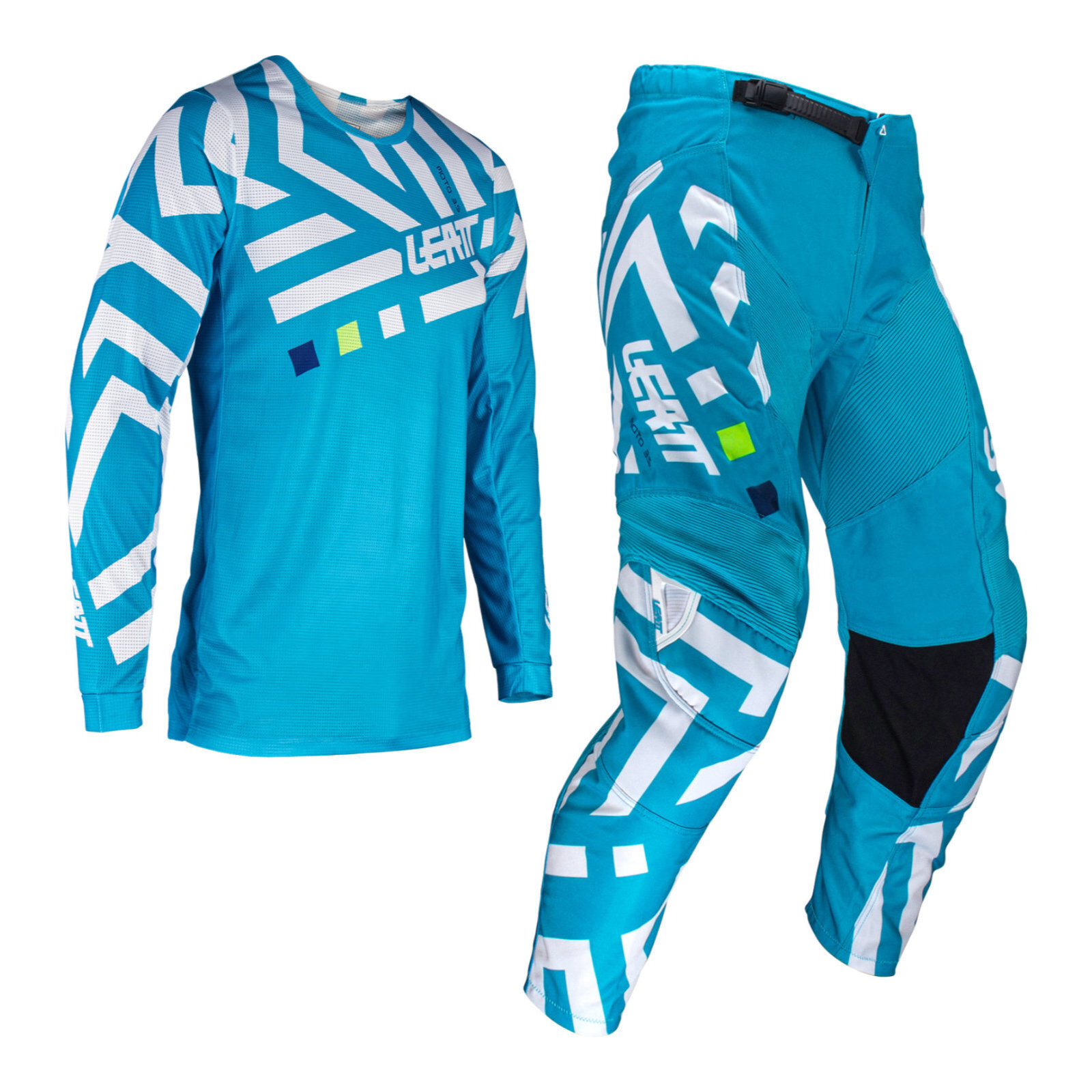 Leatt 2024 3.5 Ride Kit - Cyan (2XL)/US38/EU56