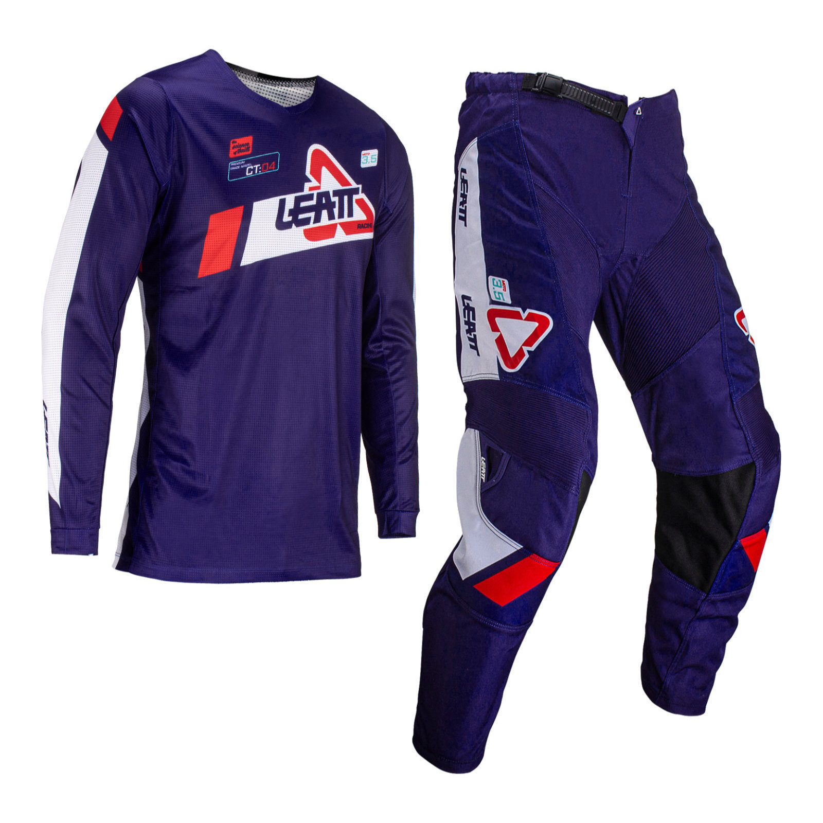 Leatt 2024 3.5 Ride Kit - Royal (2XL)/US38/EU56