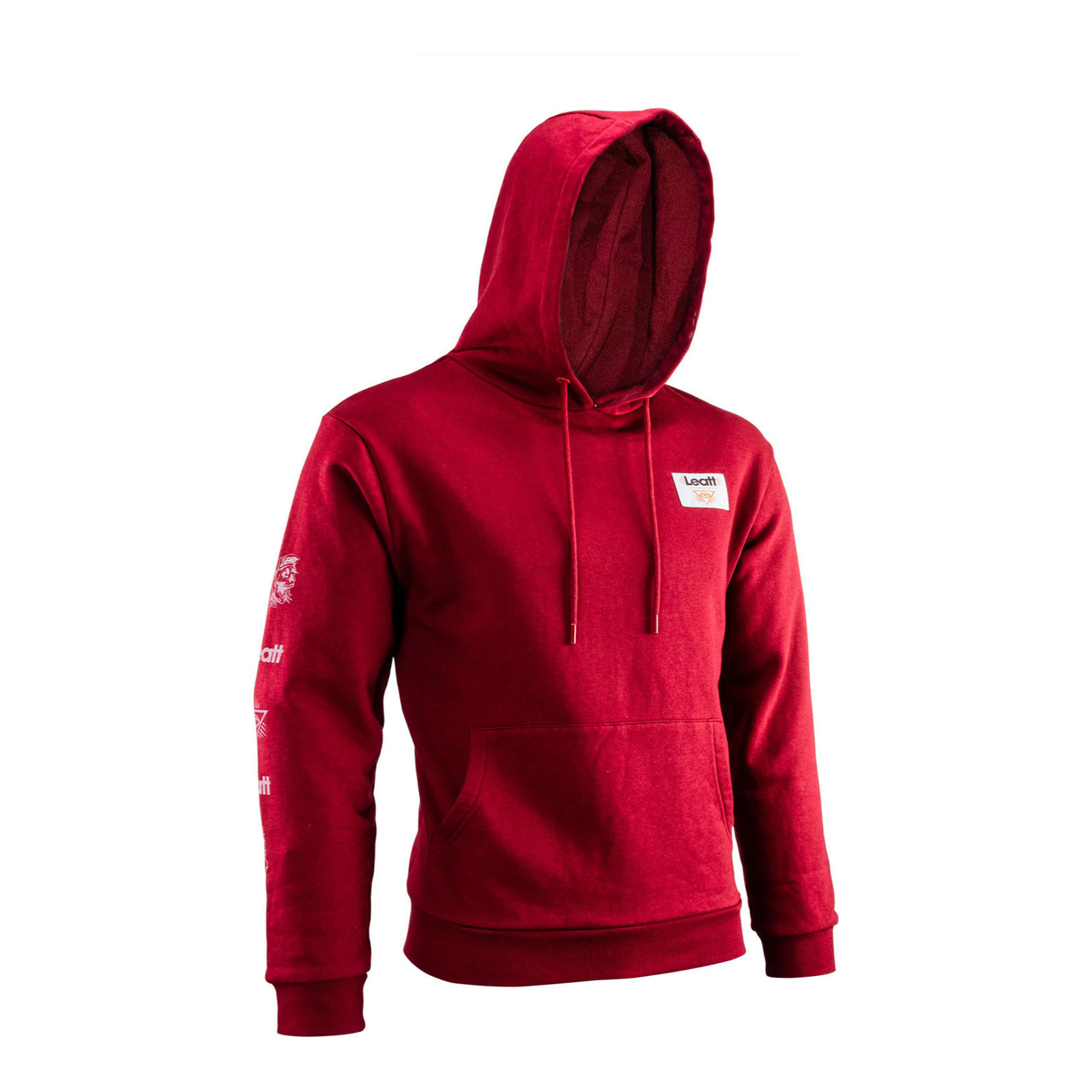 Leatt Core Hoodie - Ruby (M)