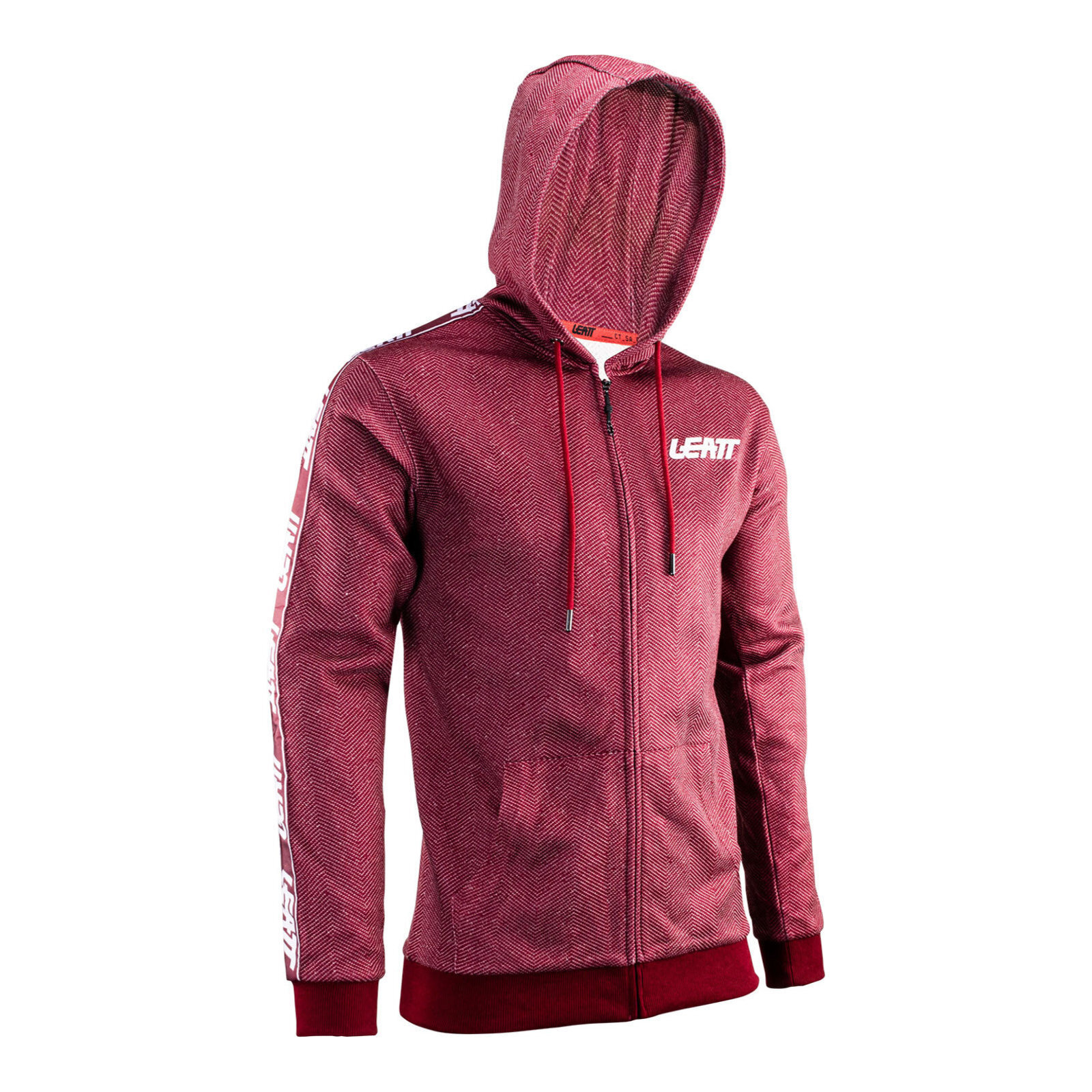 Leatt Premium Zip Hoodie - Ruby (2XL)