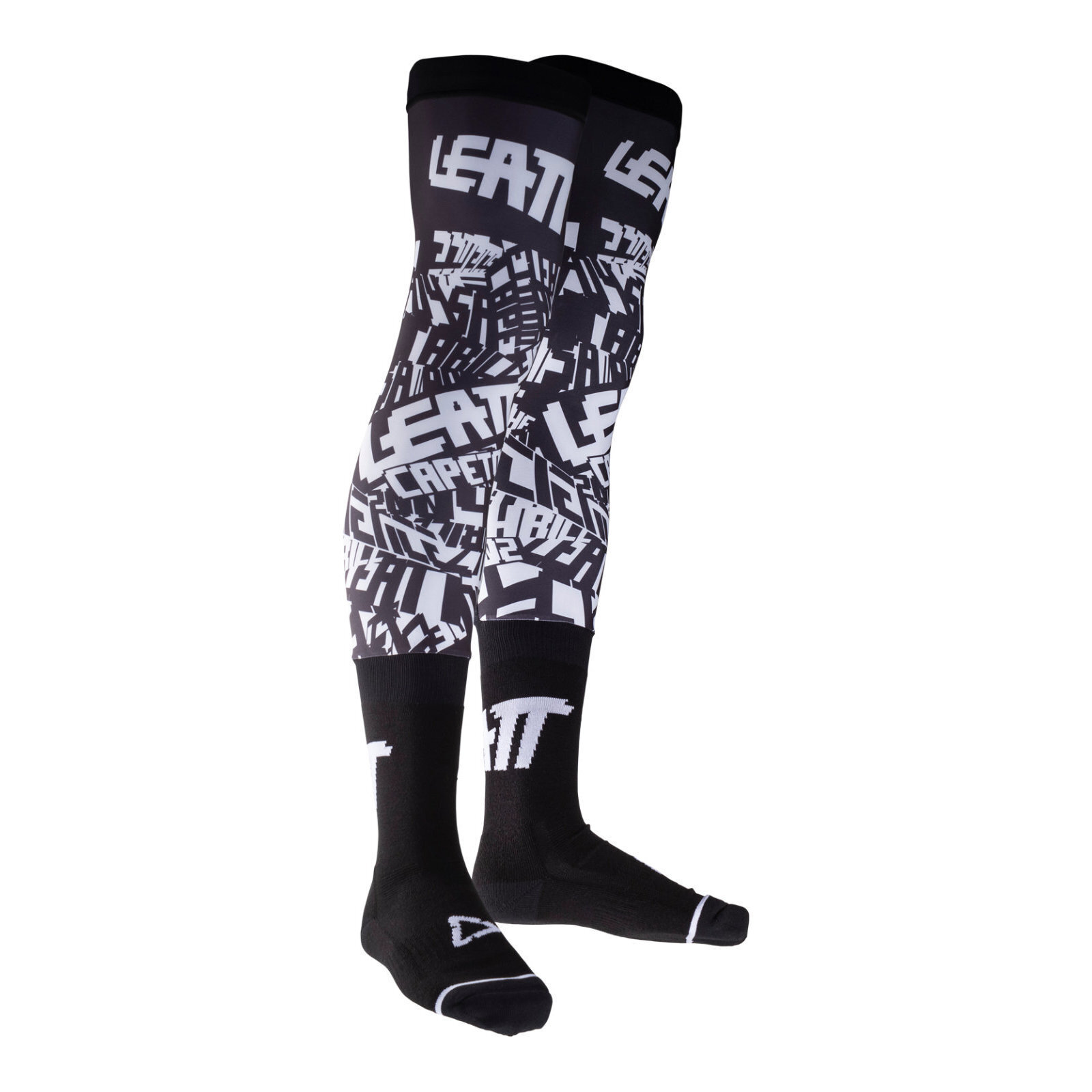 Leatt 2024 Knee Brace Socks - Black / White