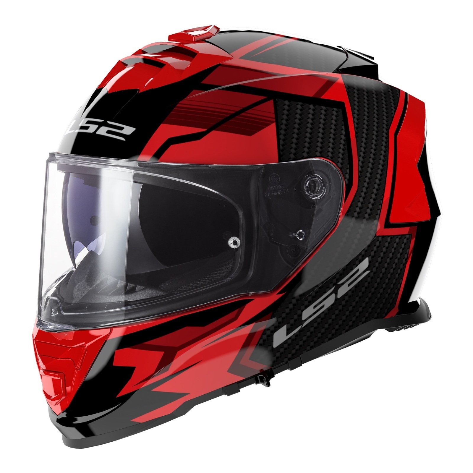 LS2 FF800 Storm II (L) Tracker - Black / Red 06