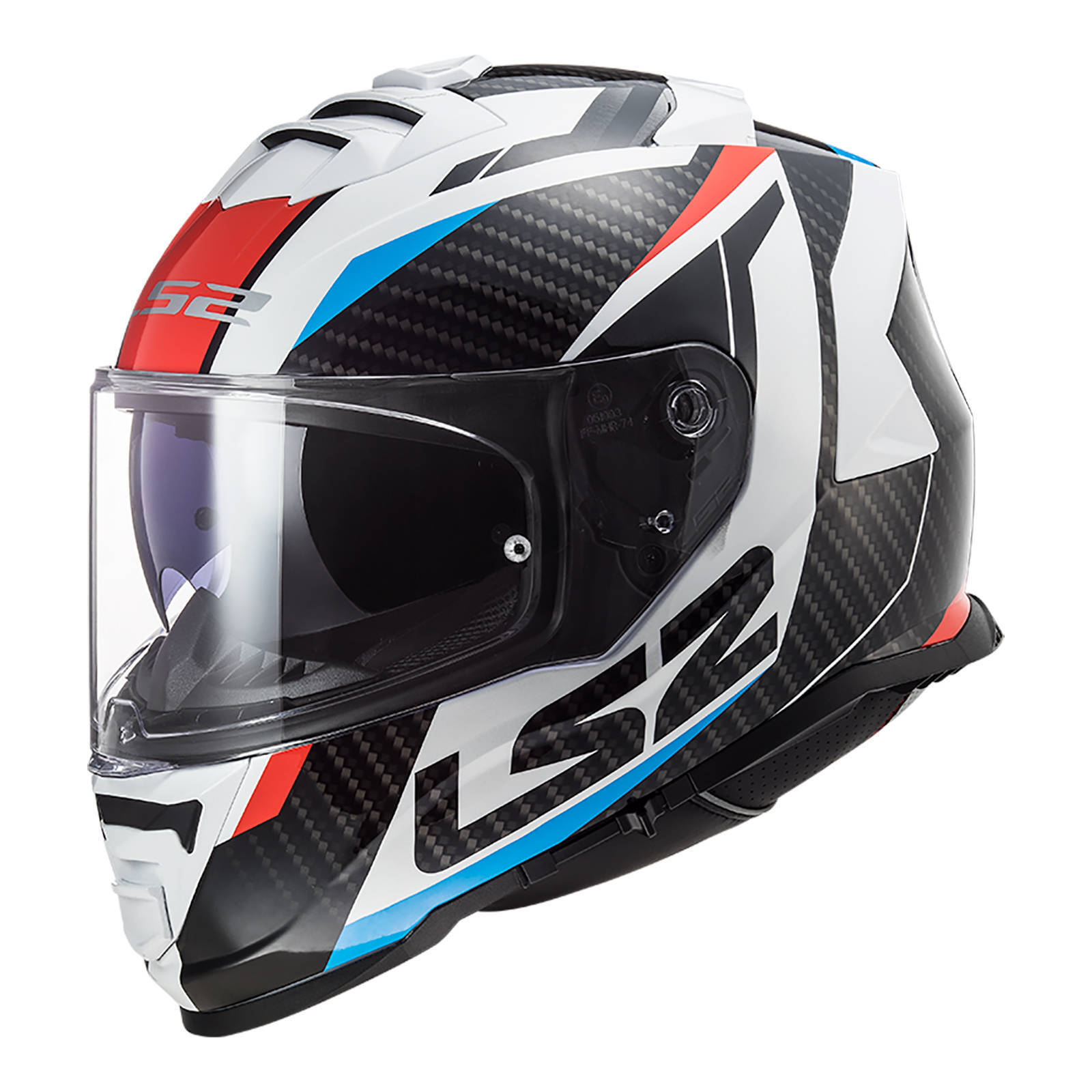 LS2 FF800 Storm (S) Racer - White / Blue / Red