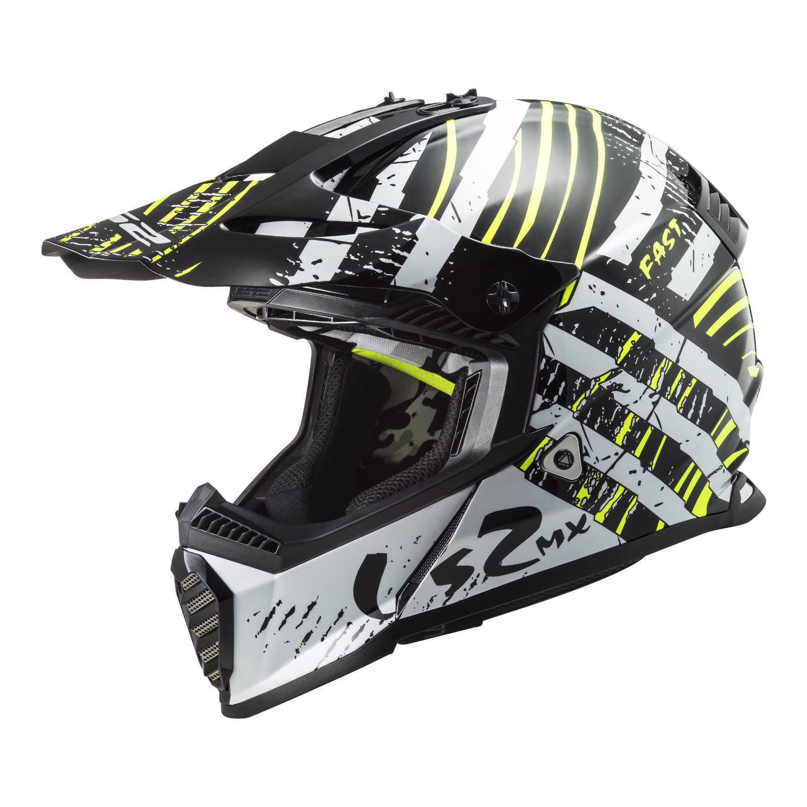 LS2 MX437 Fast Evo (L) Verve - Black / White