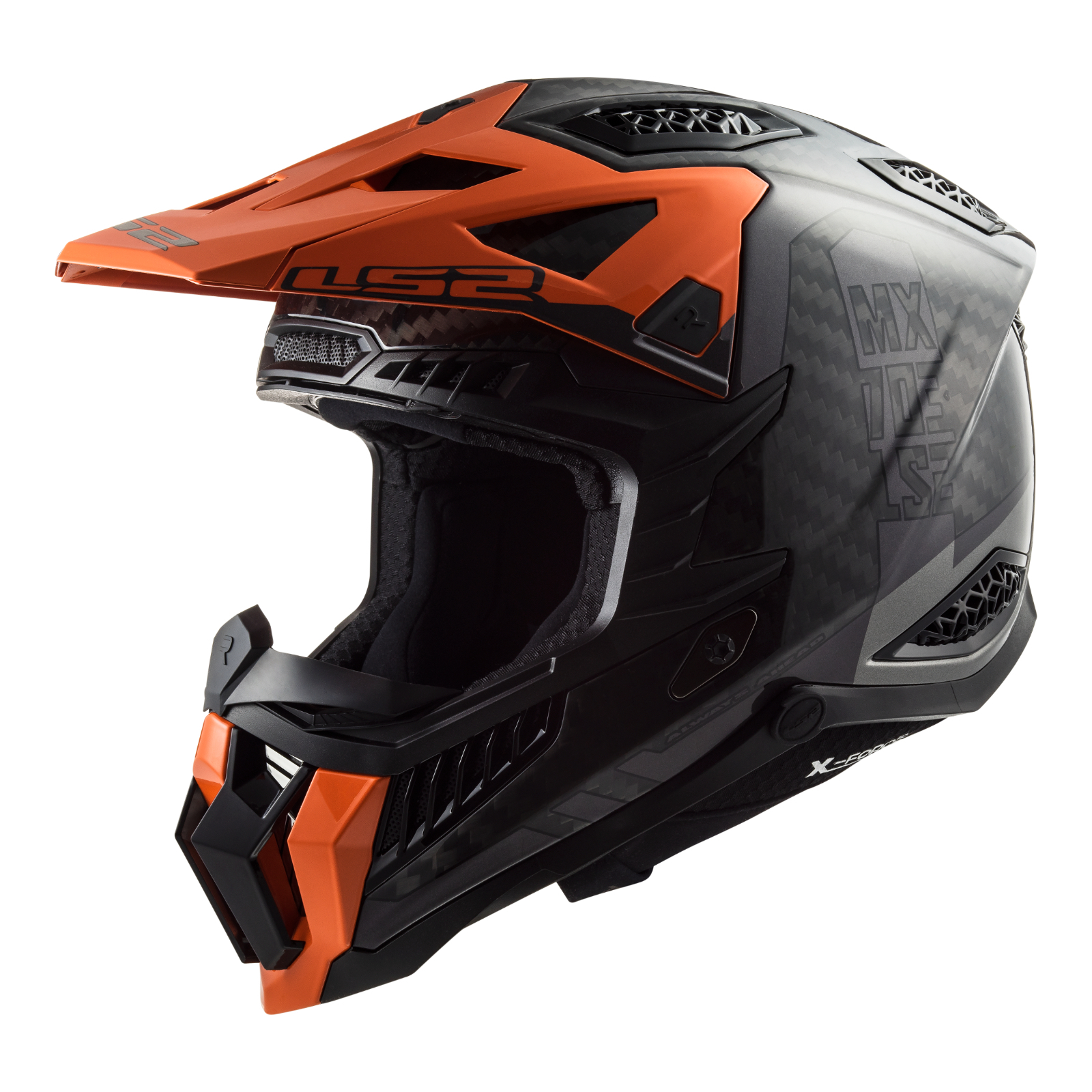 LS2 MX703 C X Force (XS) Victory - Titanium / Orange