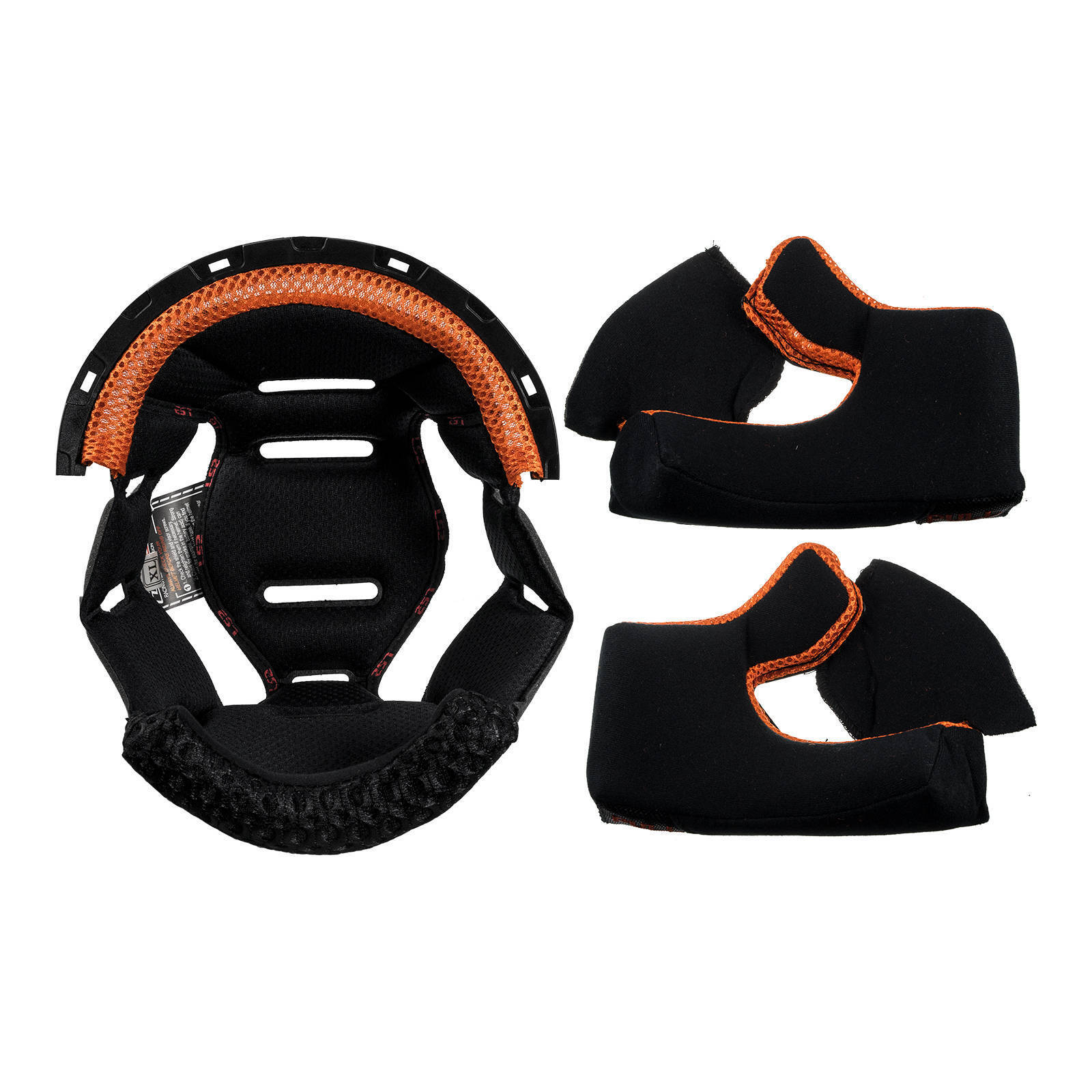 LS2 MX436 PIONEER LINER/CHEEK PAD SET LGE