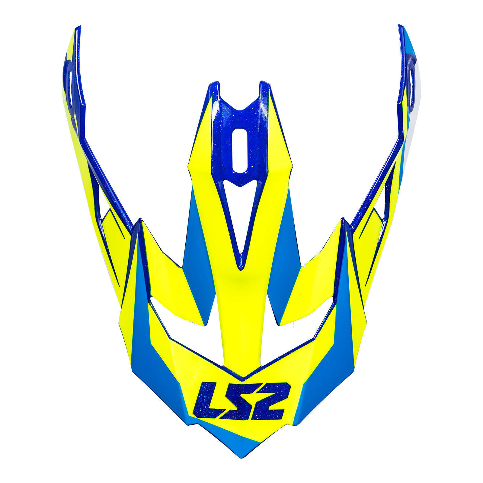 LS2 MX470 SUBVERTER PEAK NIMBLE WHT/BLU/YEL