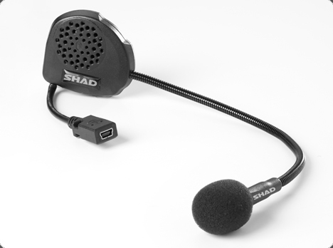 X0BC01-(LSI001) SHAD HANDSFREE INTERCOM BC01 Single Earphone