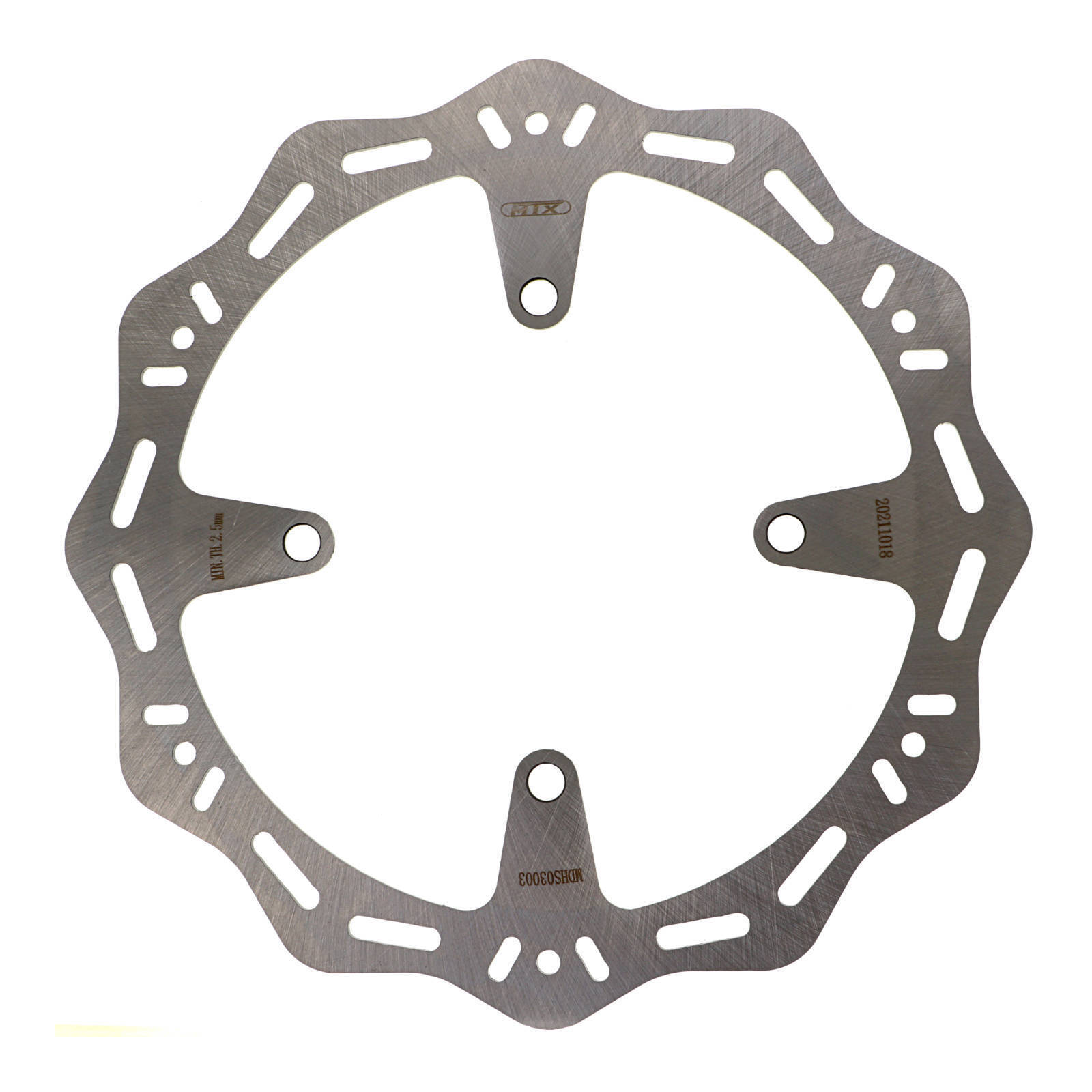 MTX HORNET BRAKE DISC SOLID WAVE TYPE - FRONT