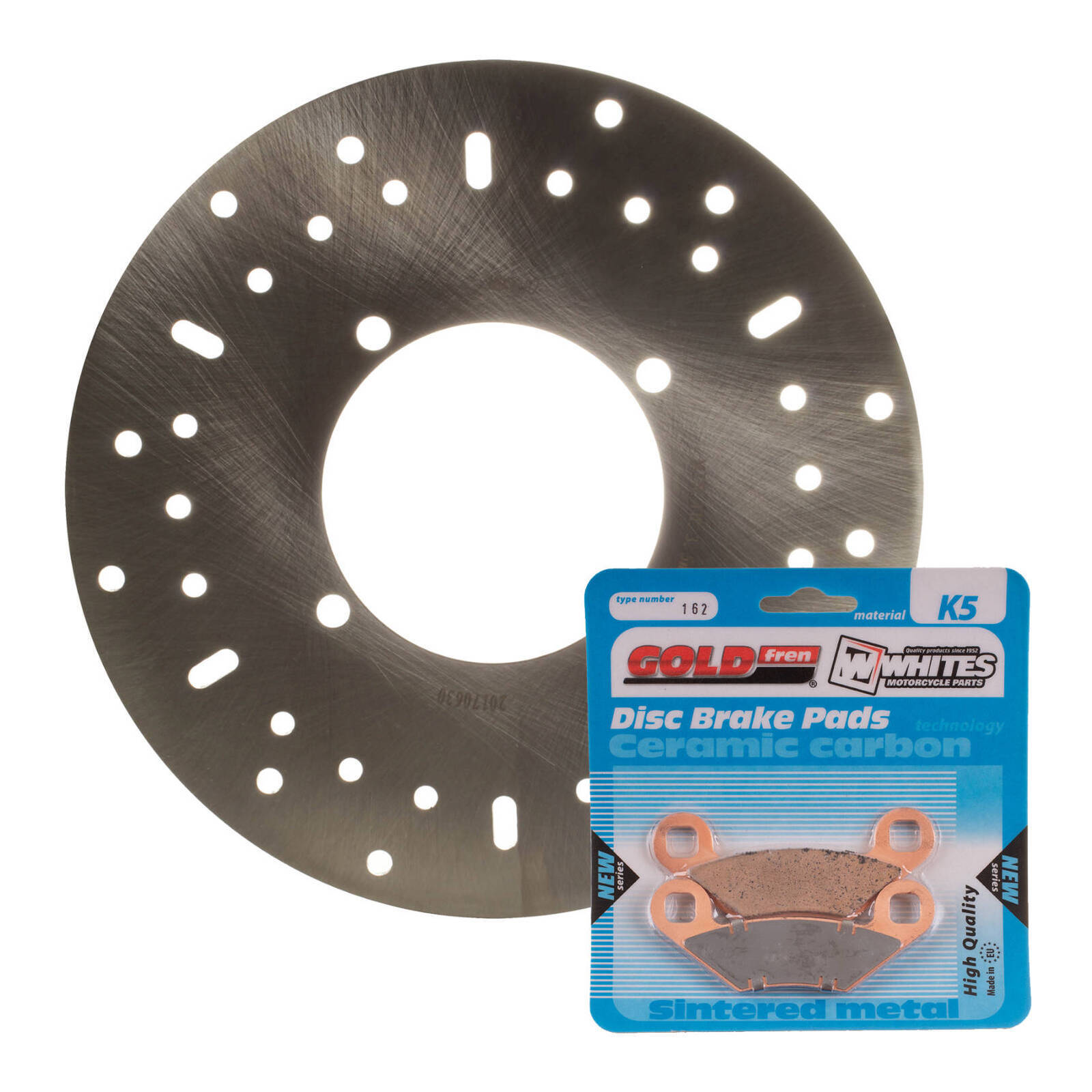 BRAKE DISC & PAD FRONT KIT - POL SPORTSMAN 570 UTE 15-17