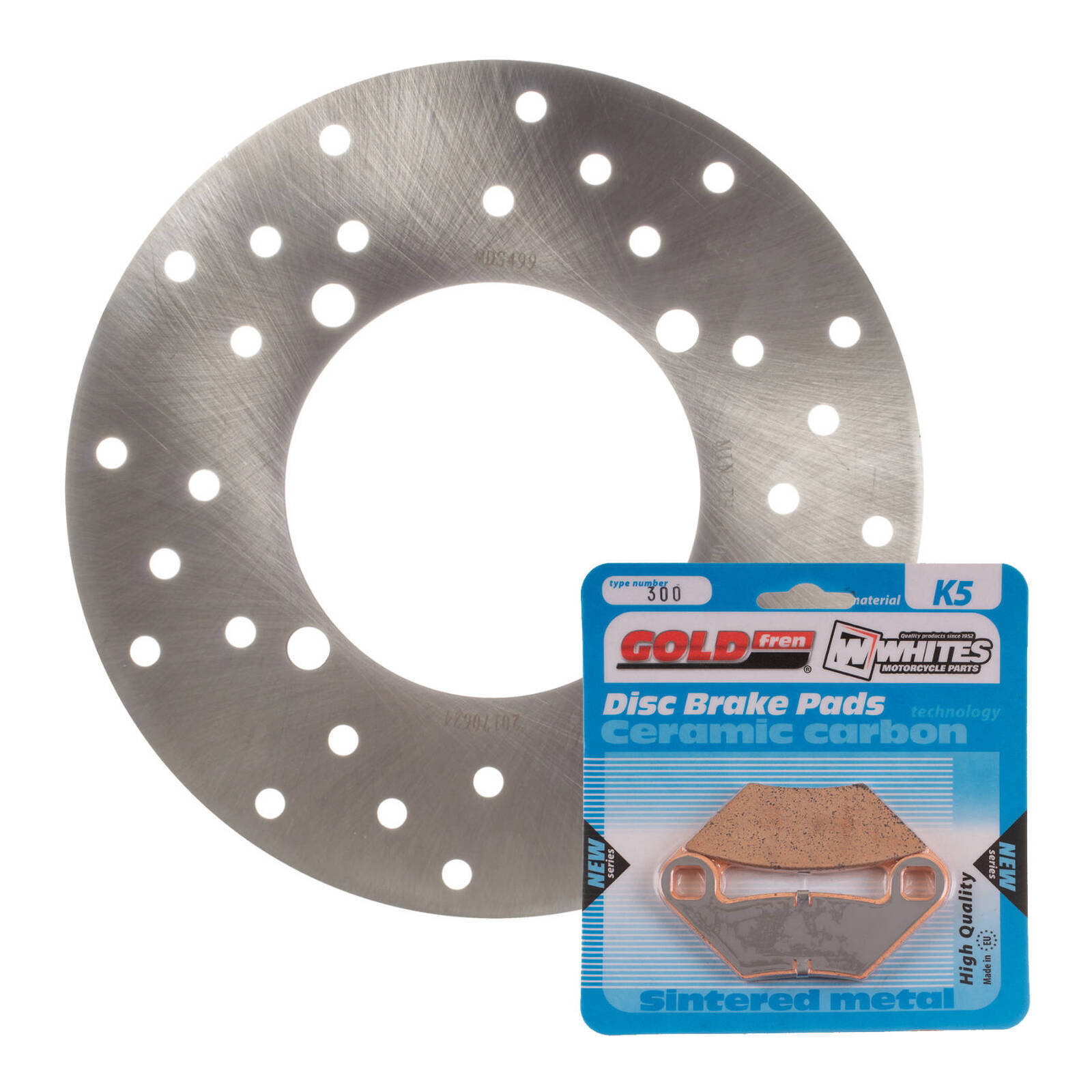 BRAKE DISC & PAD REAR KIT - POL SPORTSMAN 570 UTE 15