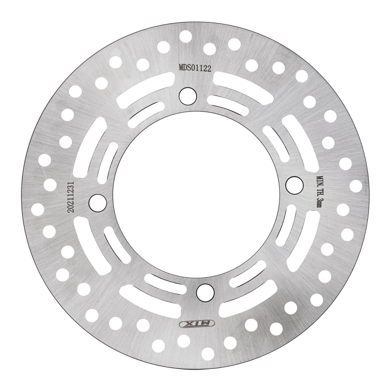 MTX BRAKE DISC SOLID TYPE - FRONT