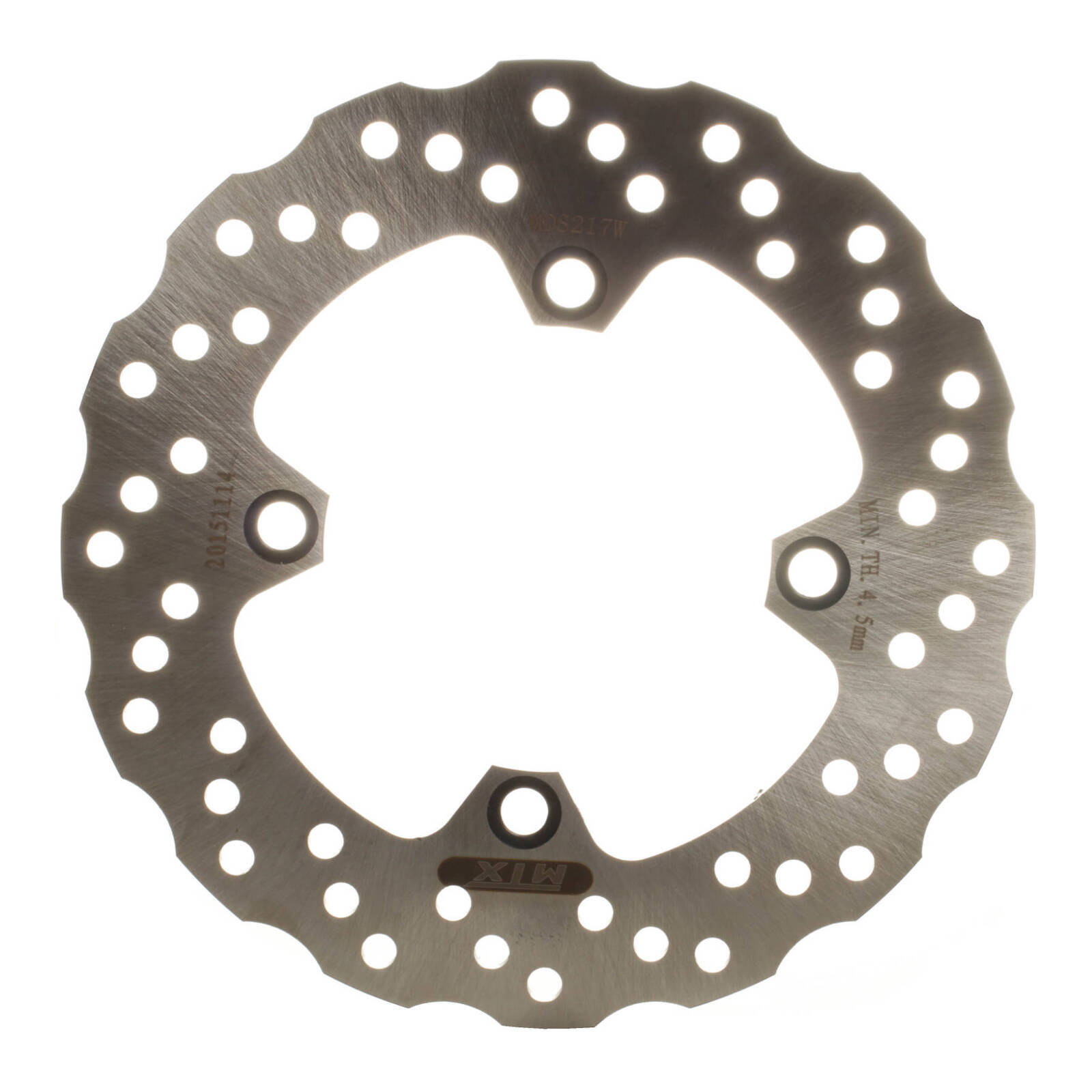 MTX BRAKE DISC SOLID TYPE - REAR