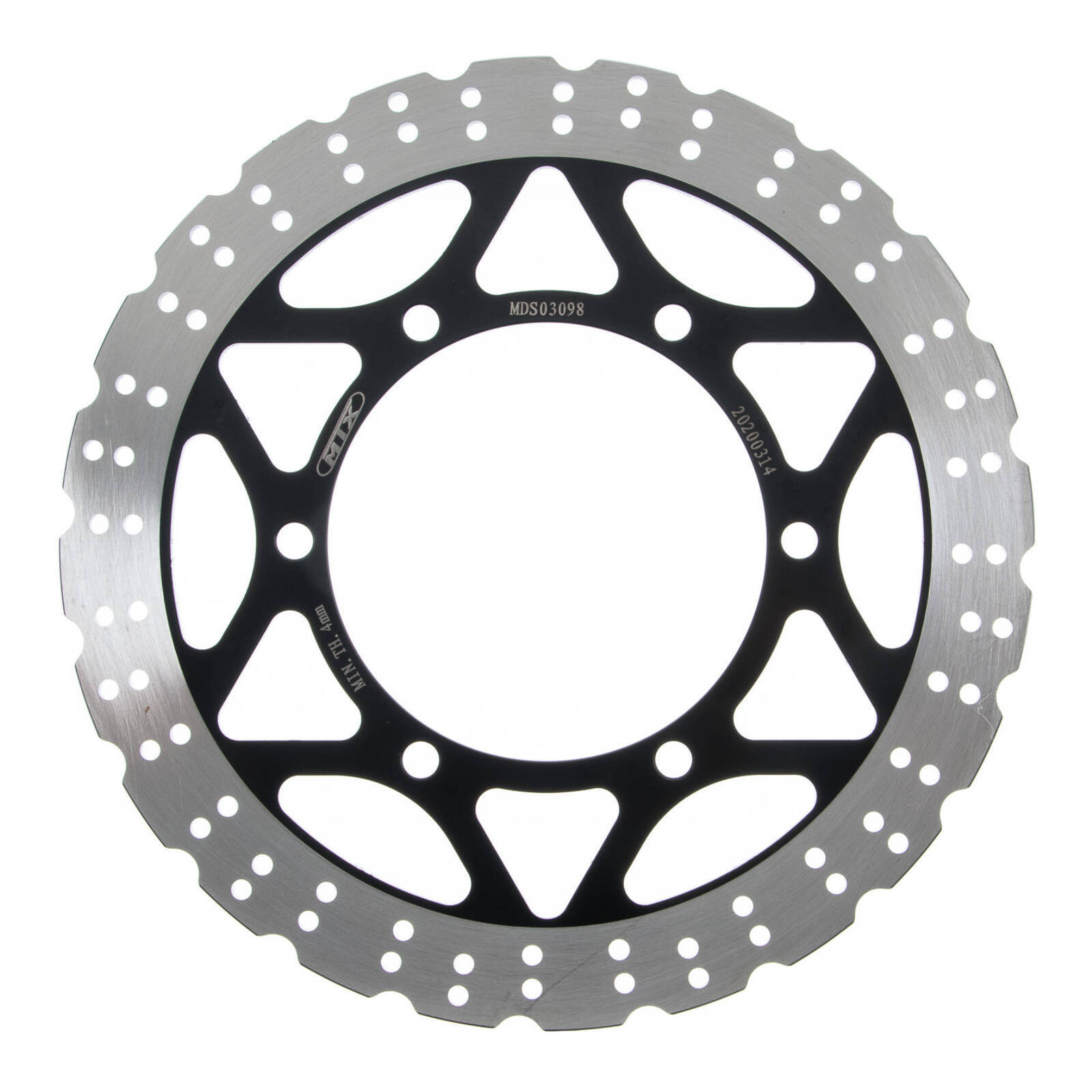 MTX BRAKE DISC SOLID TYPE - FRONT