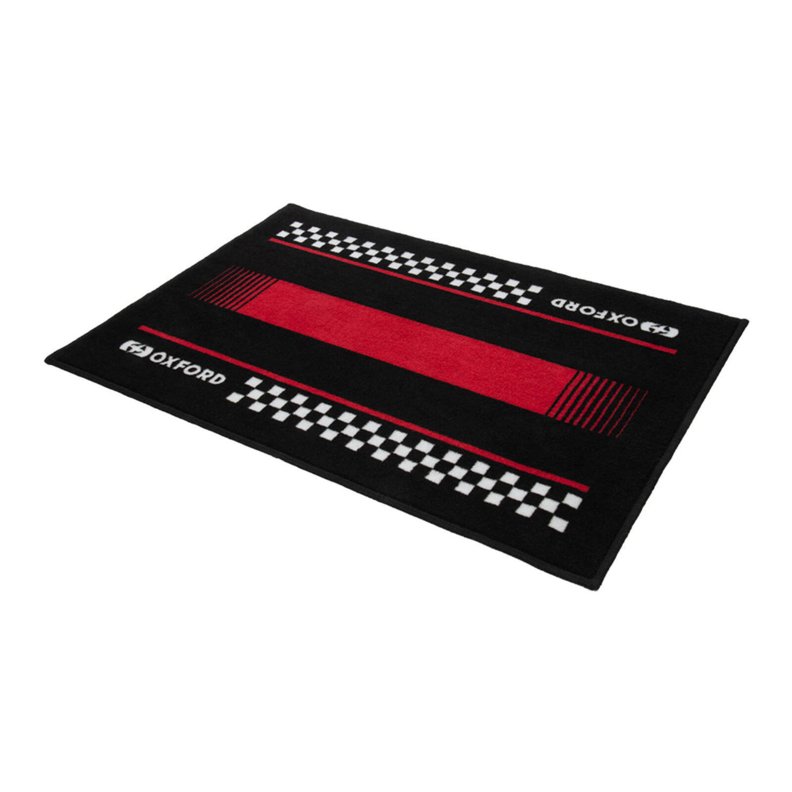 Oxford Door Mat Pitlane Red 90 X 60cm