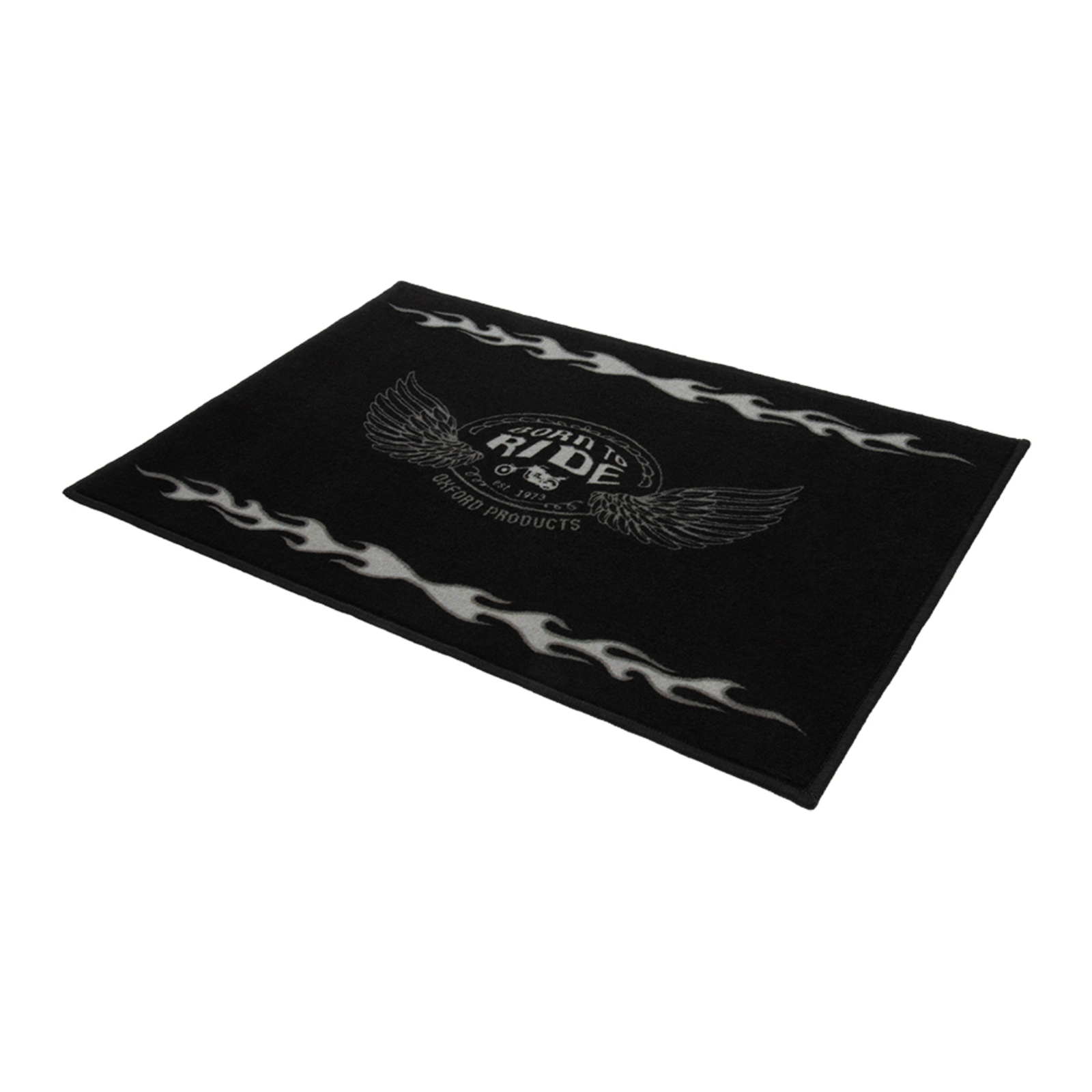 Oxford Door Mat Flame 90 X 60cm