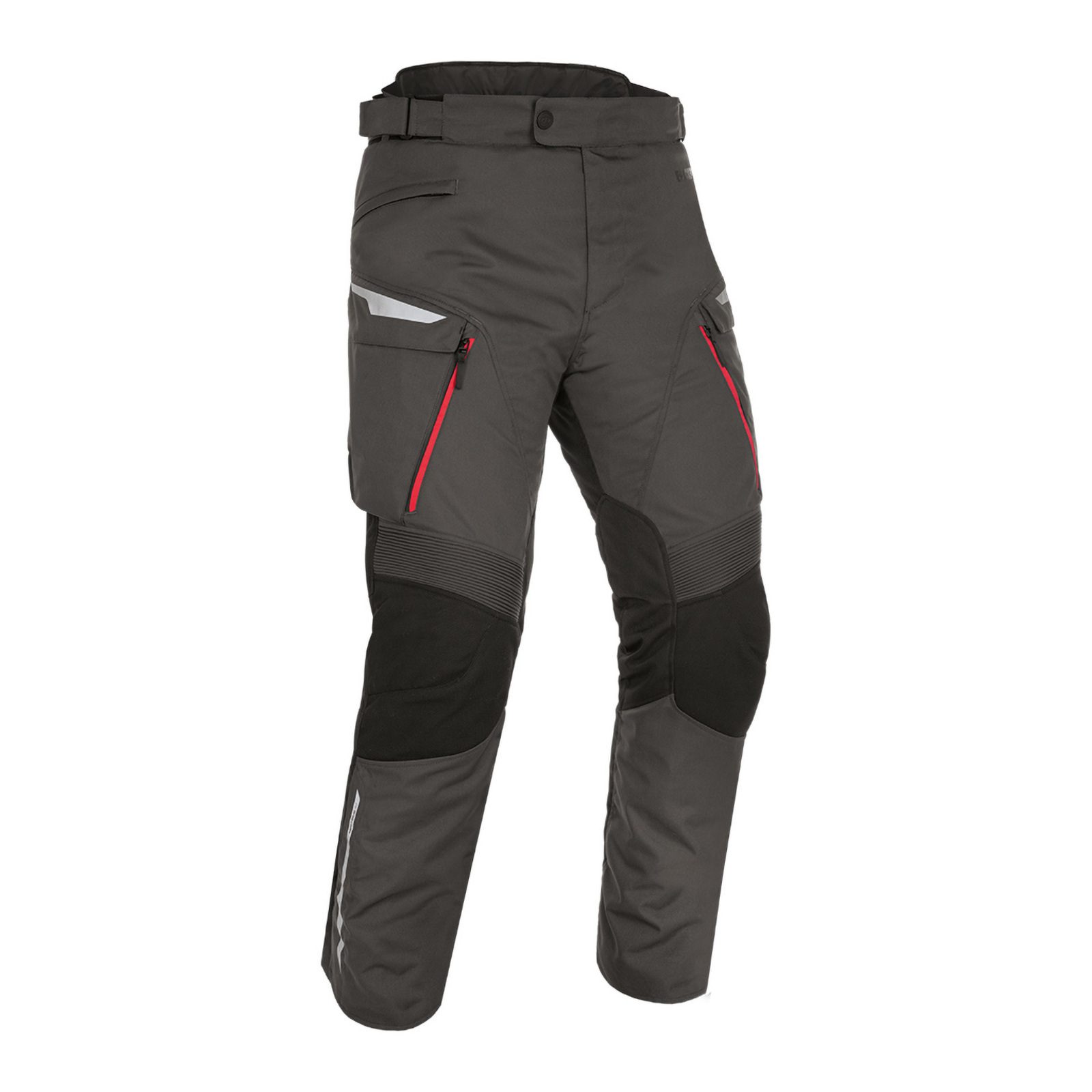 Oxford Montreal 4.0 Dry2Dry Pant - Black / Grey / Red (Regular) (2XL)